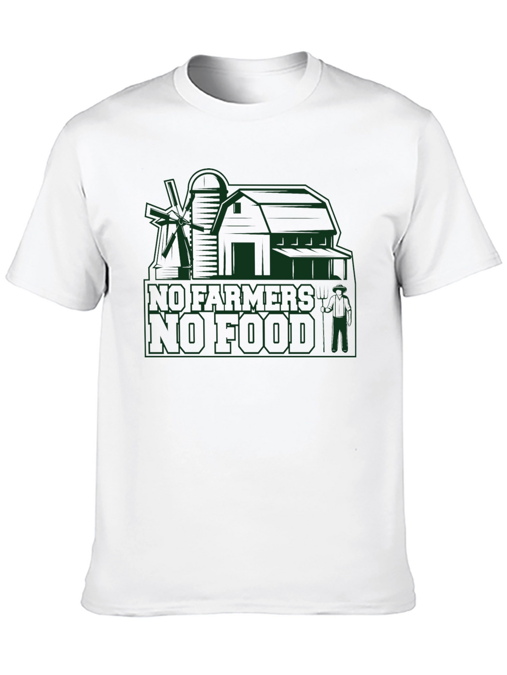 No Farmers No Food T-Shirt Farmer Tee