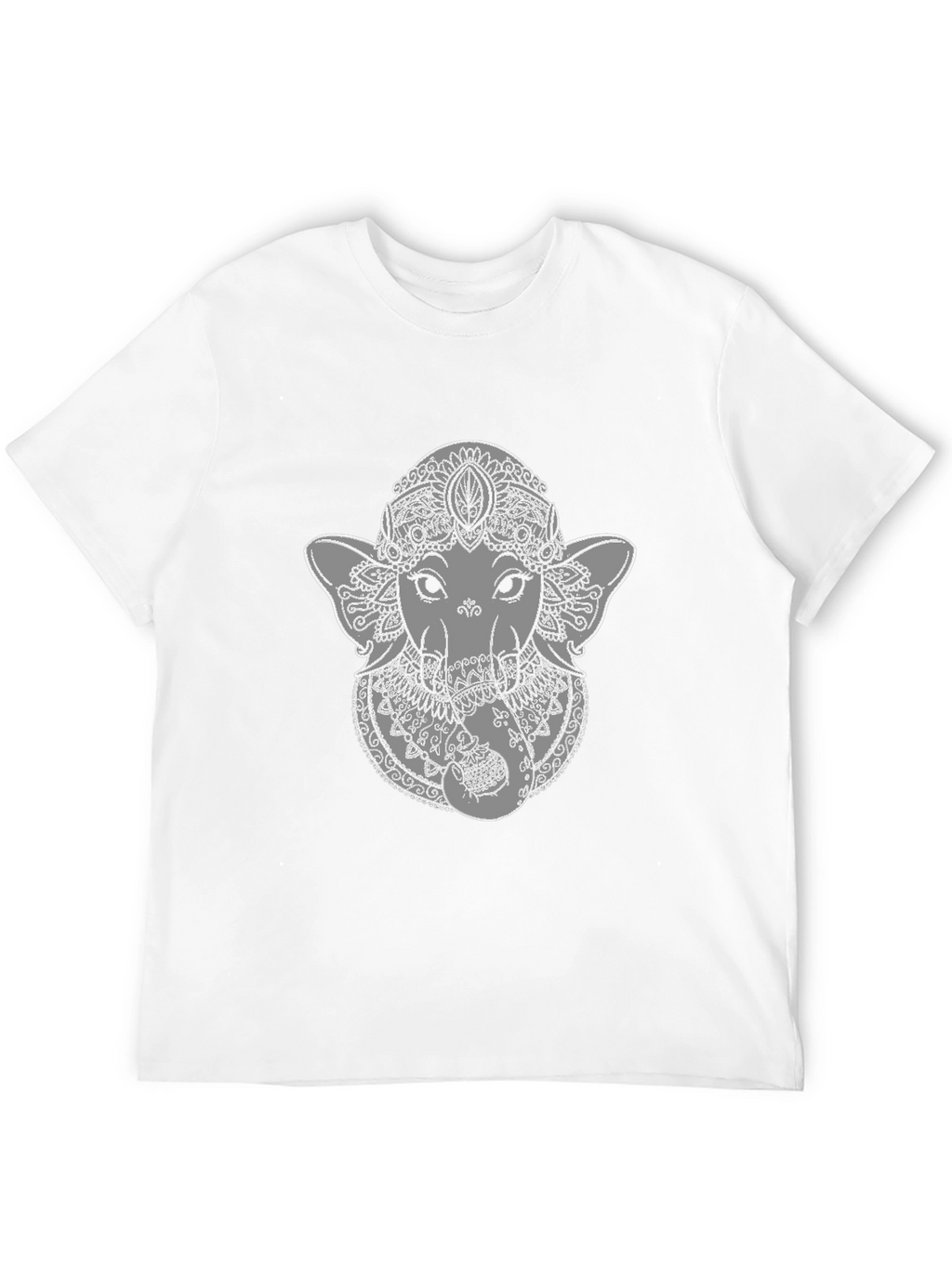 Ganesha Graphic Tee - Stylish Black Cotton T-Shirt