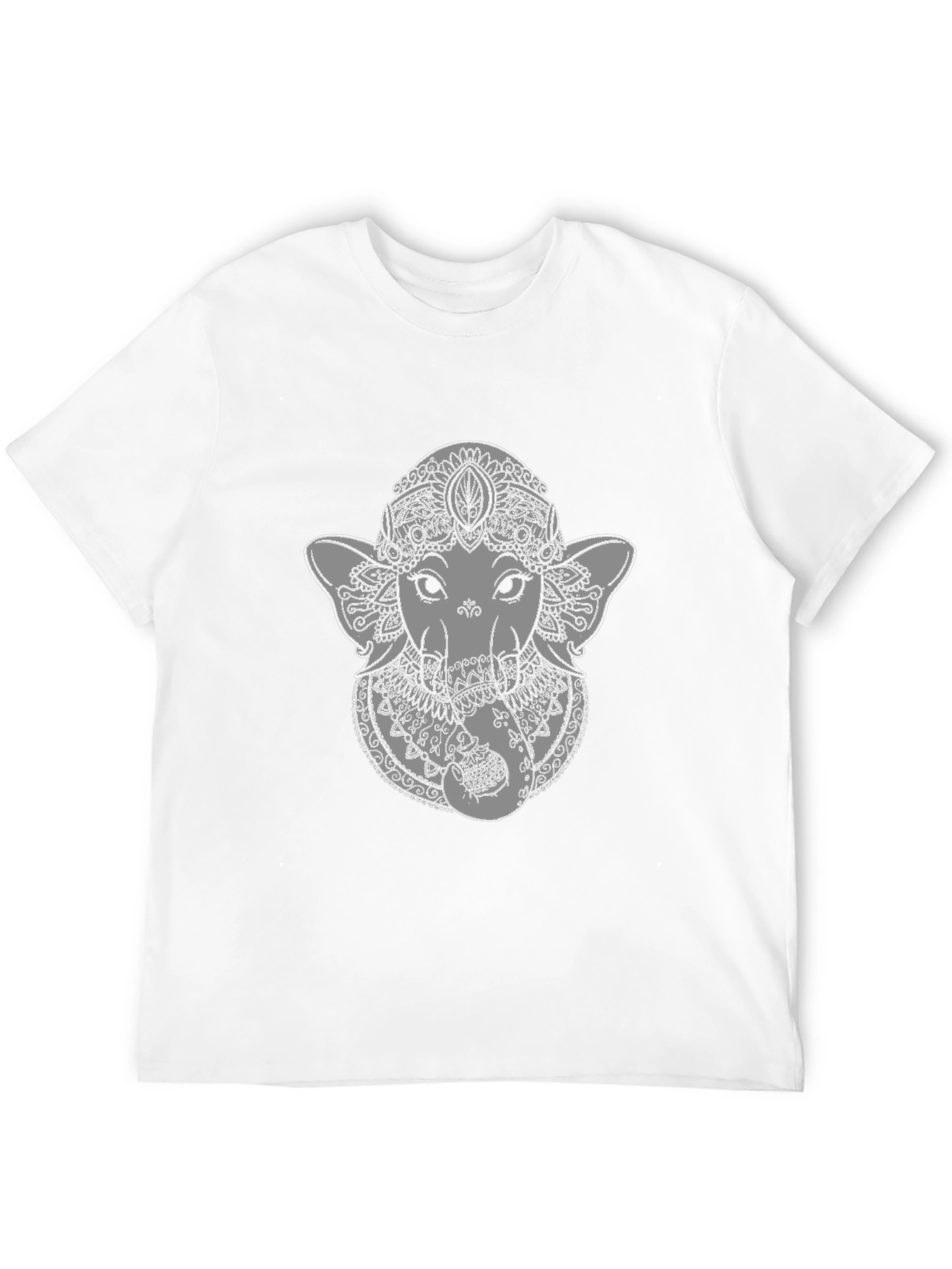 Ganesha Graphic Tee - Stylish Black Cotton T-Shirt