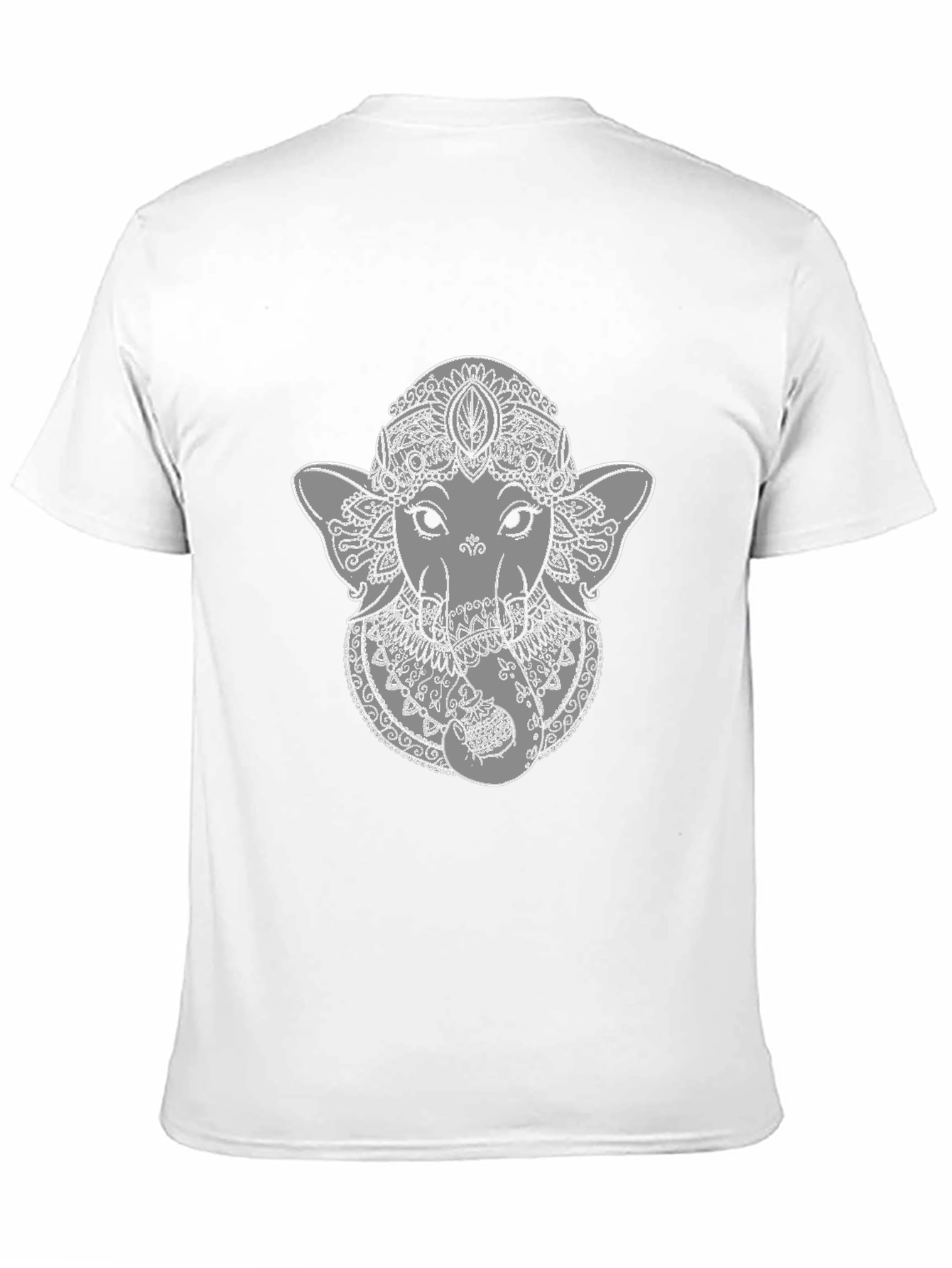 Ganesha Graphic Tee - Stylish Black Cotton T-Shirt