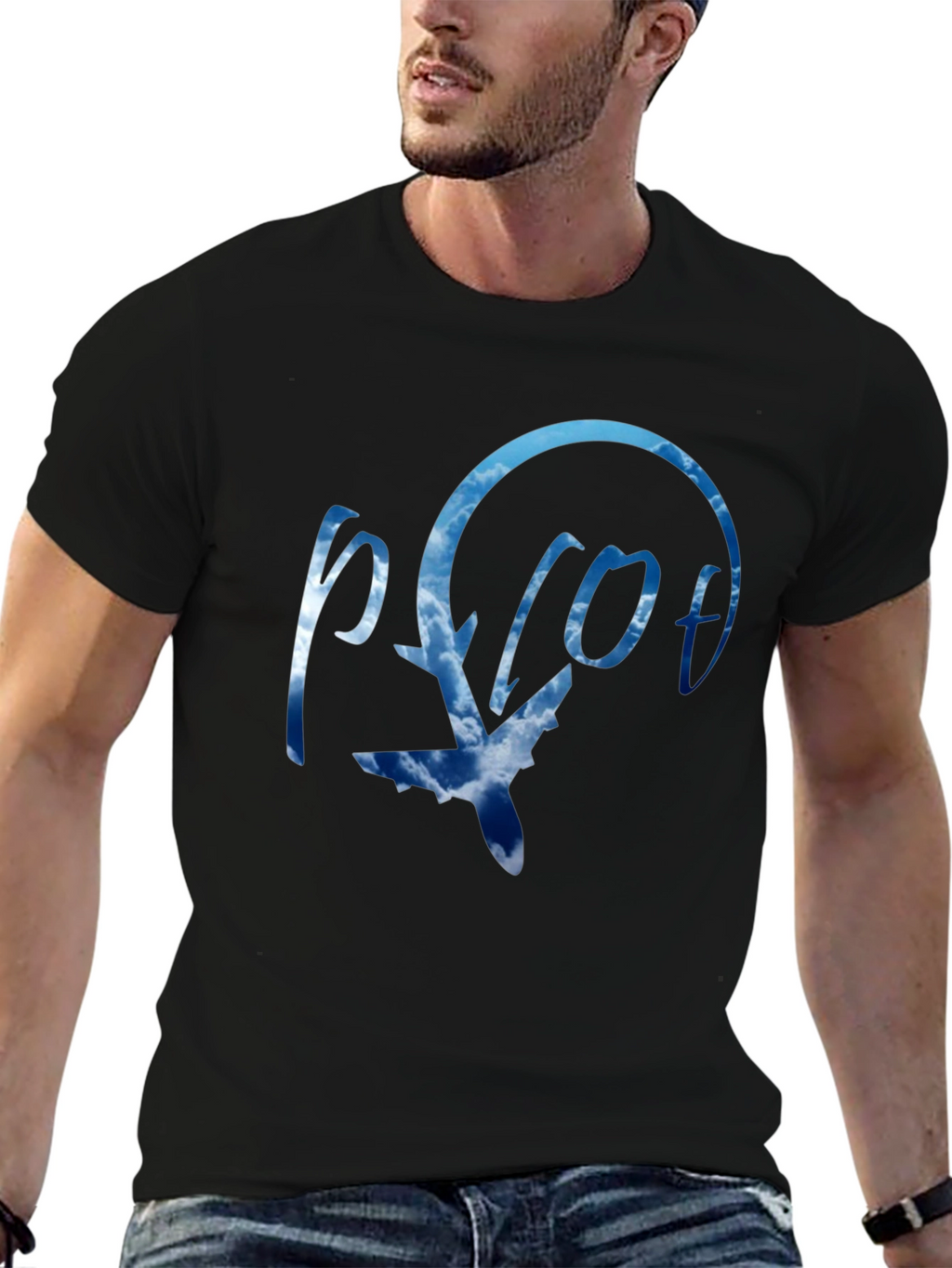 Pilot Sky Graphic T-Shirt