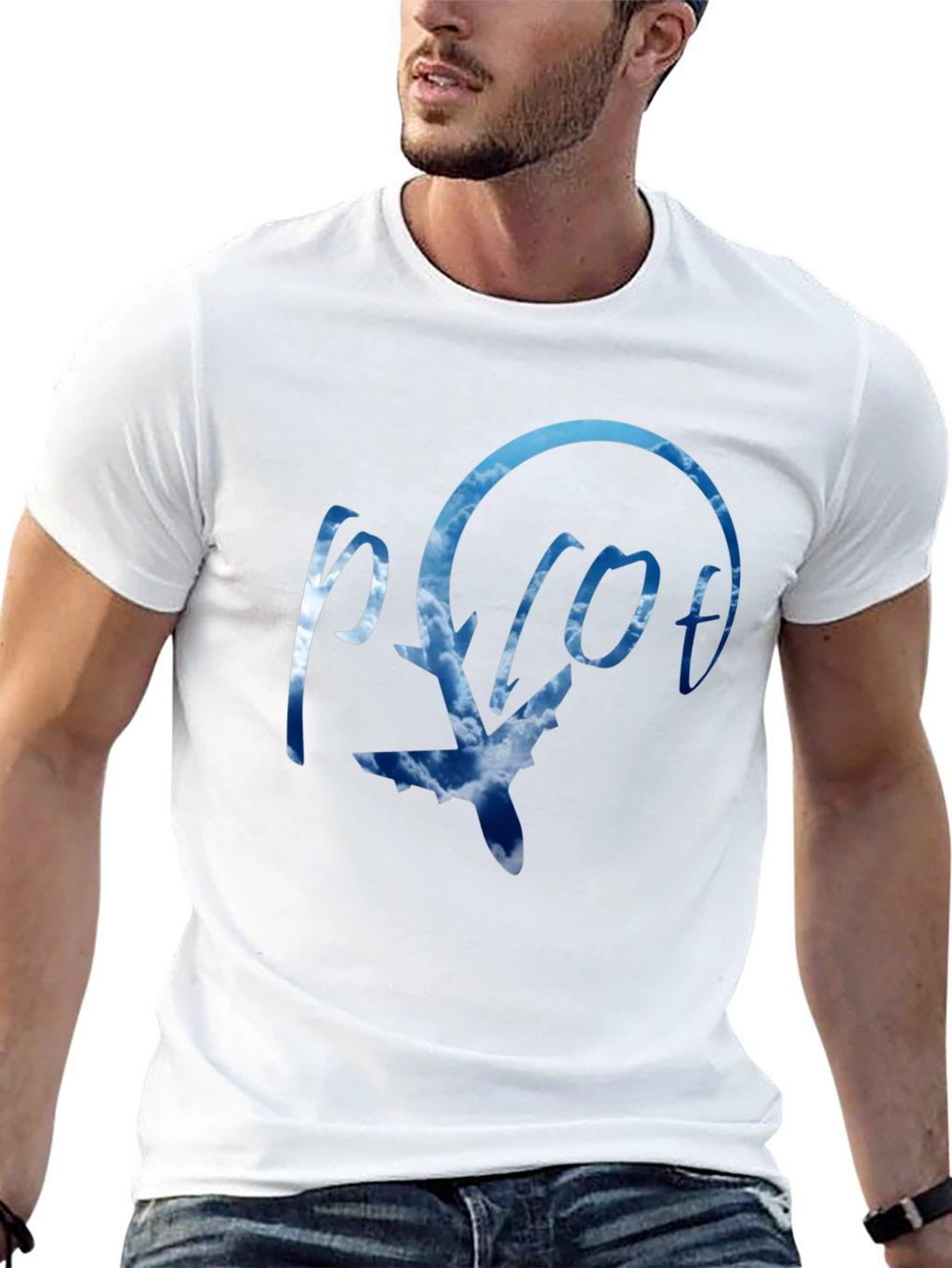 Pilot Sky Graphic T-Shirt