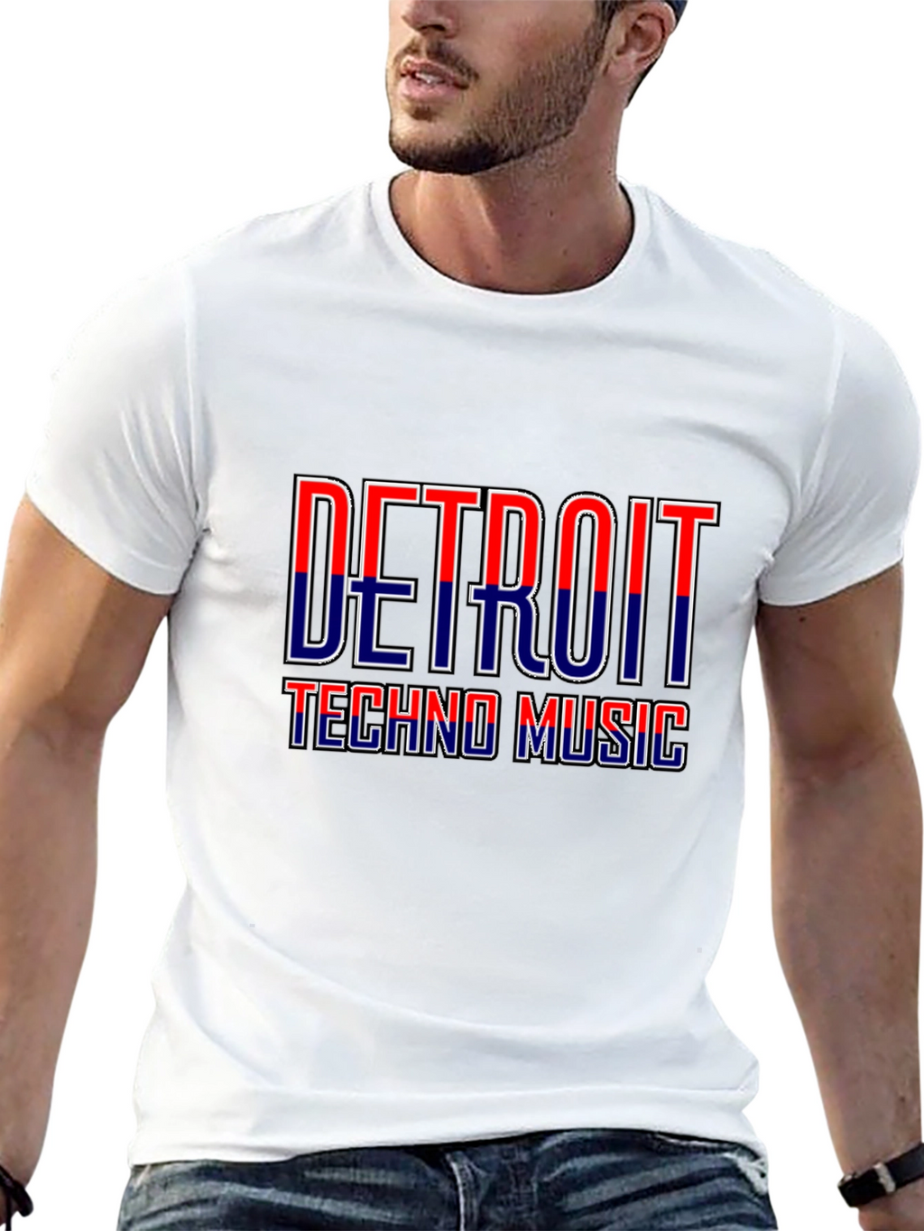 Detroit Techno Music T-Shirt