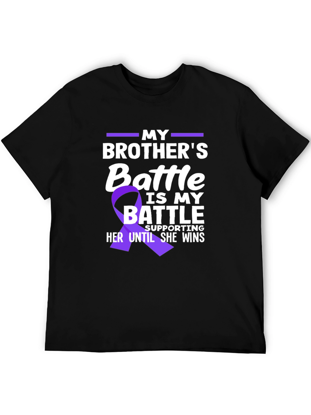 Brothers Battle T-Shirt - Support & Awareness
