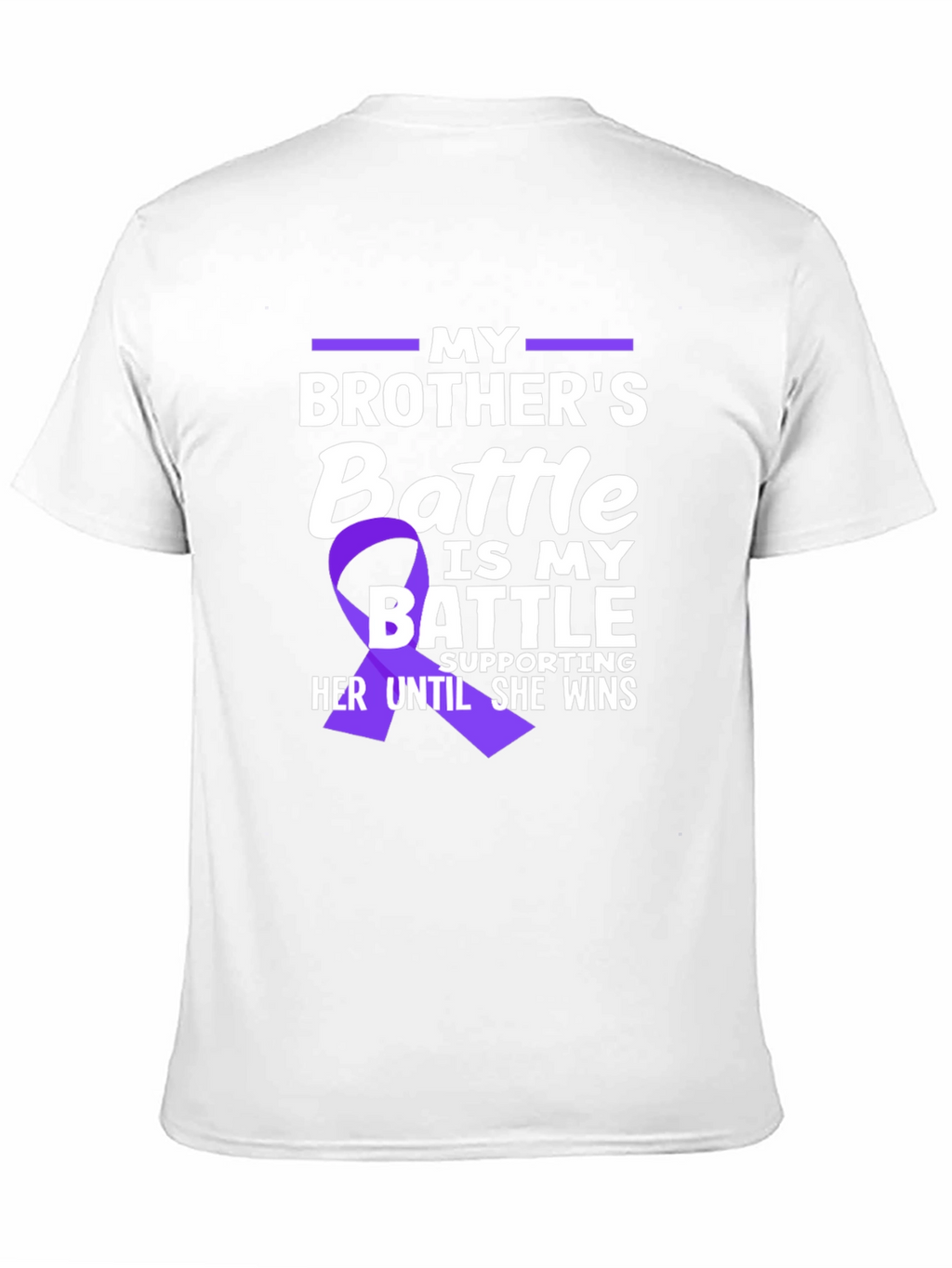 Brothers Battle T-Shirt - Support & Awareness