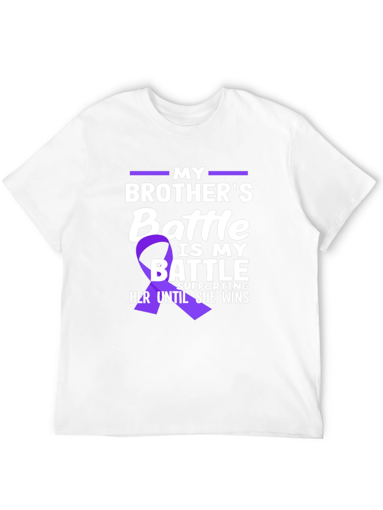 Brothers Battle T-Shirt - Support & Awareness