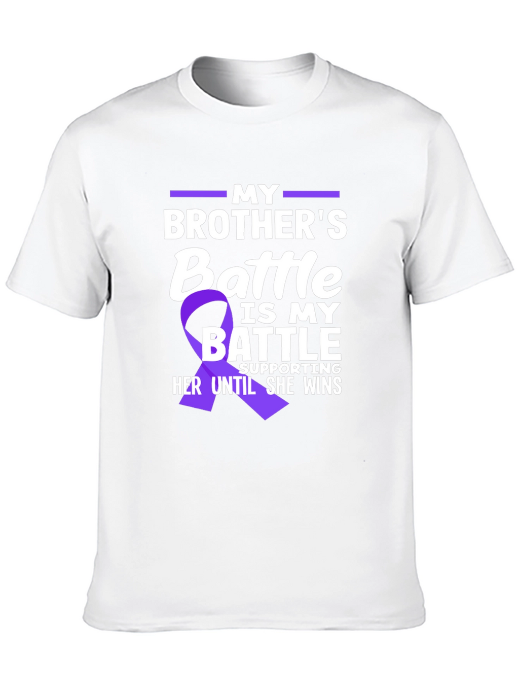 Brothers Battle T-Shirt - Support & Awareness