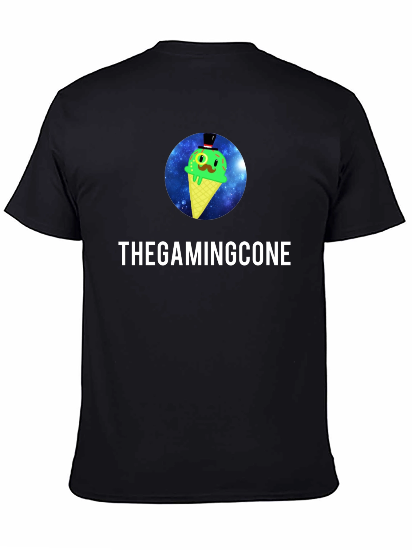 TheGamingCone Black T-Shirt
