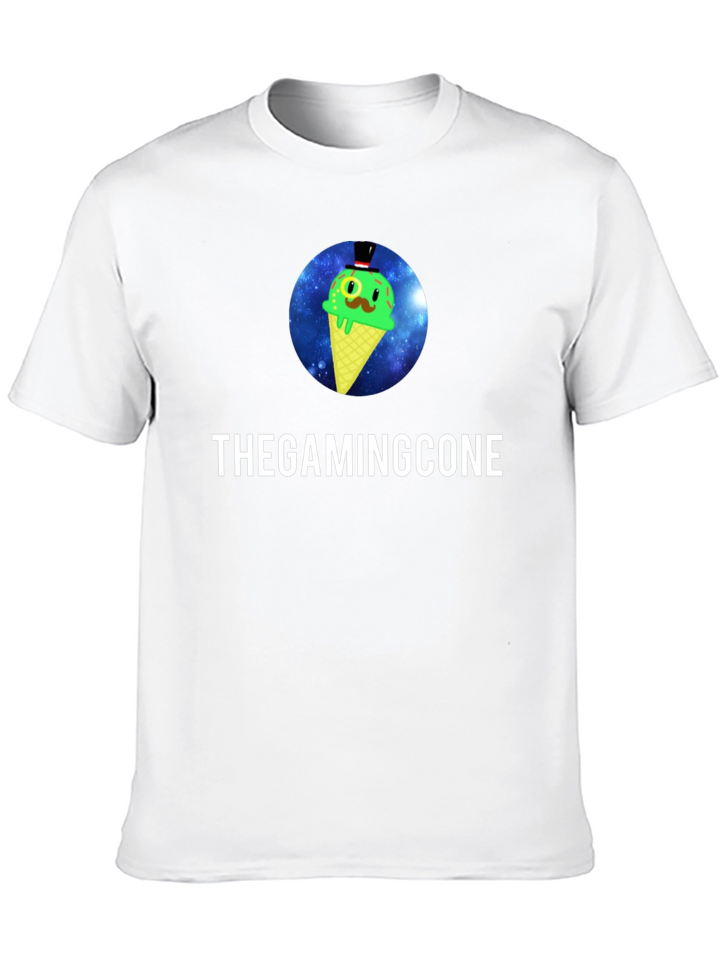 TheGamingCone Black T-Shirt