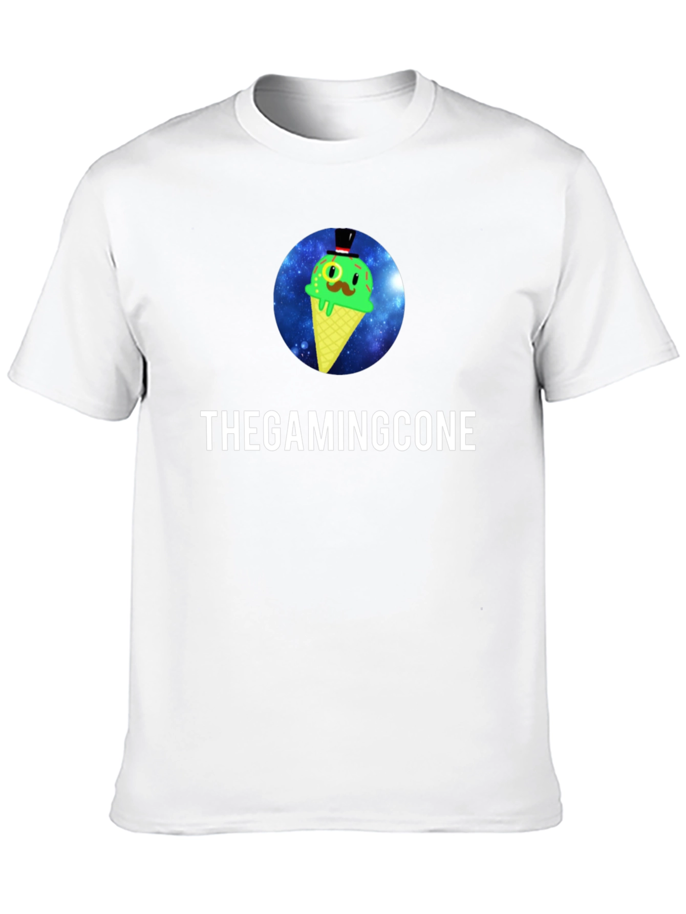 TheGamingCone Black T-Shirt