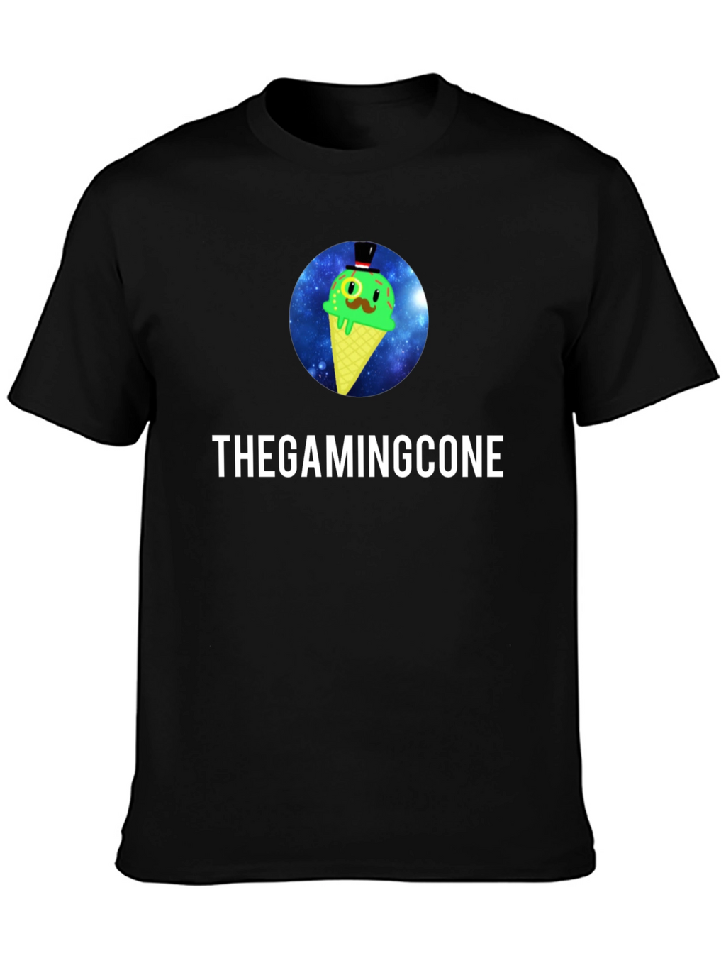 TheGamingCone Black T-Shirt
