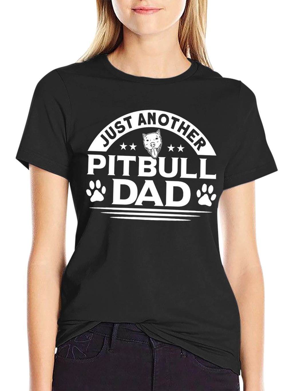 Just Another Pitbull Dad - Mens T-Shirt