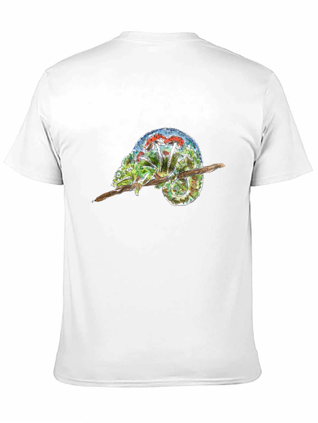 Chameleon Mushroom Graphic Tee