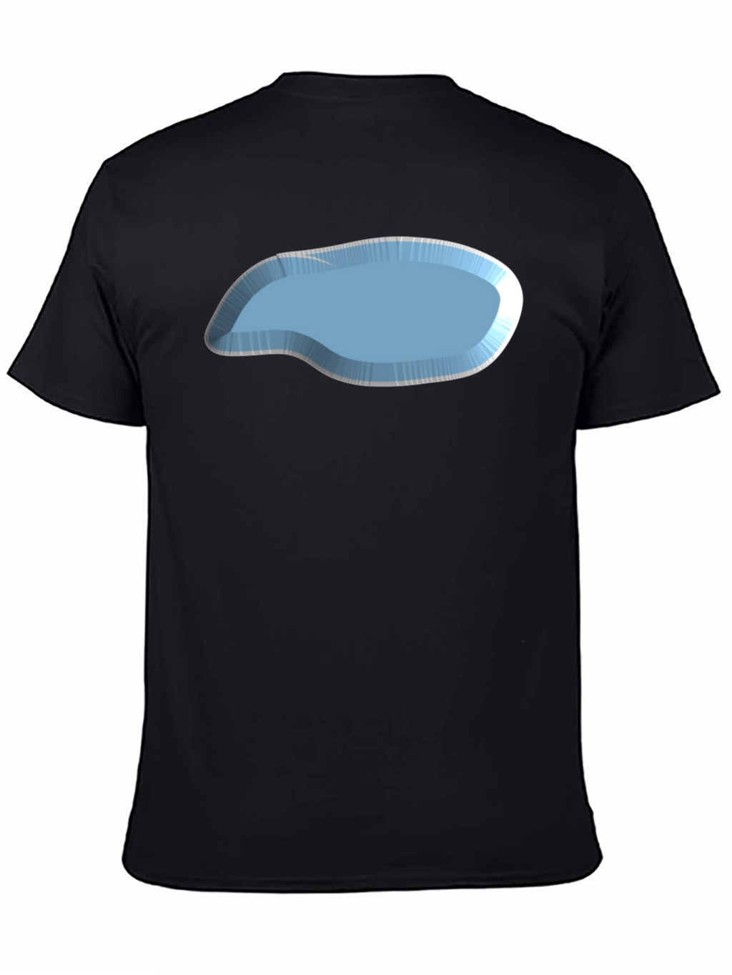 Modern Graphic Tee - Ice Pond Design