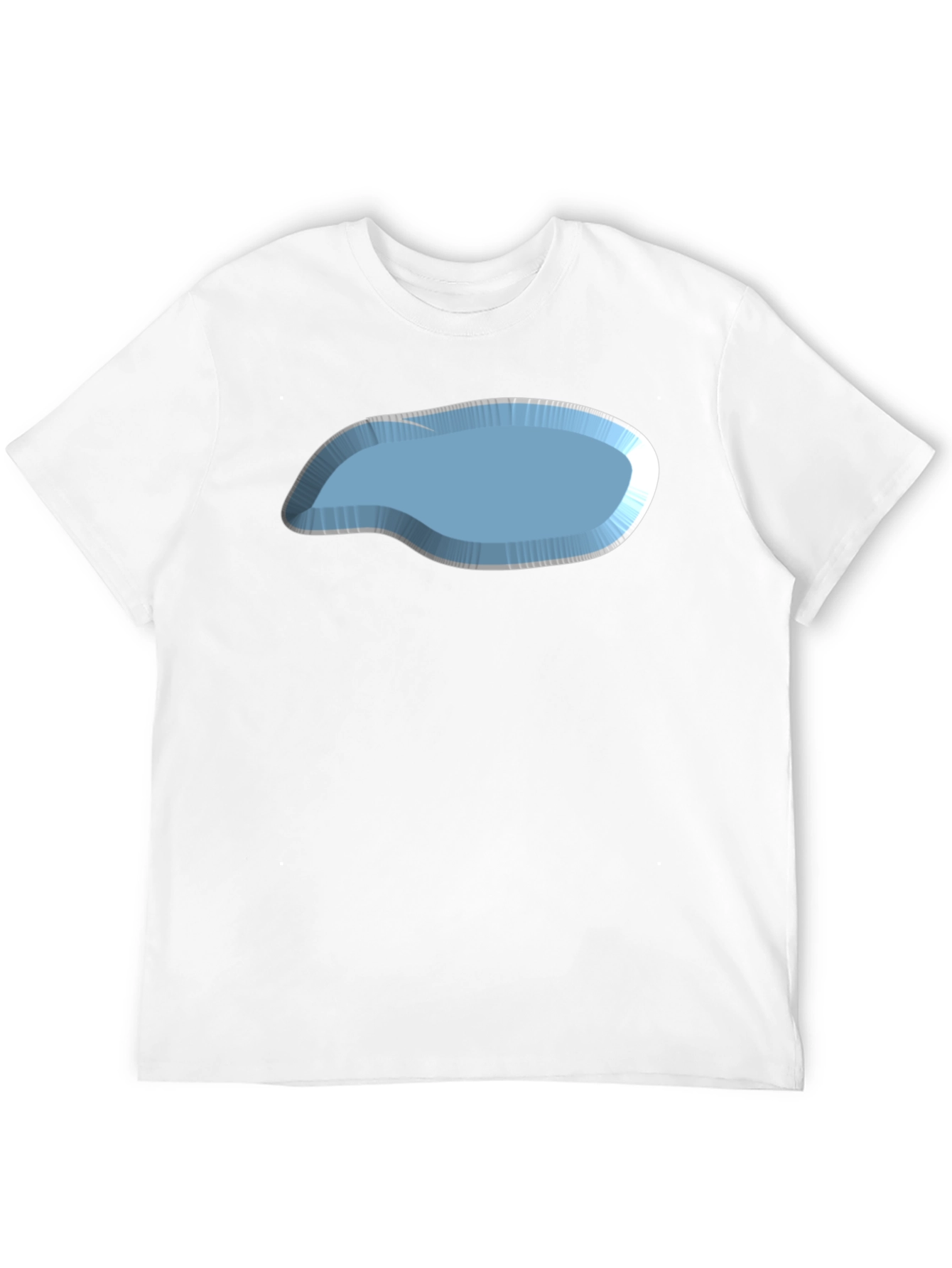 Modern Graphic Tee - Ice Pond Design