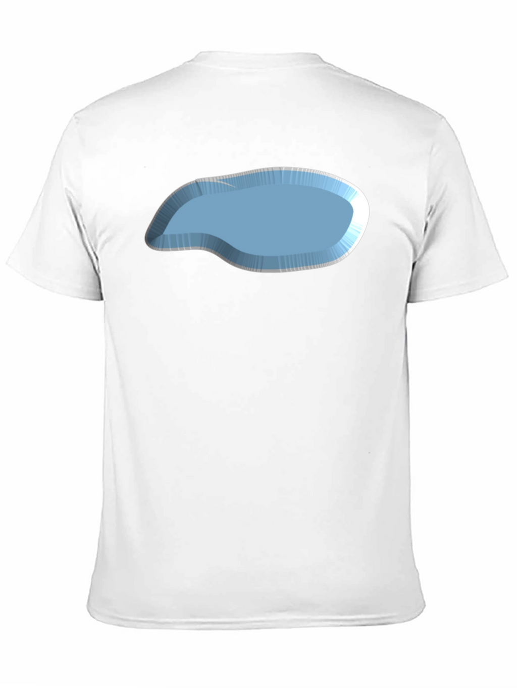 Modern Graphic Tee - Ice Pond Design