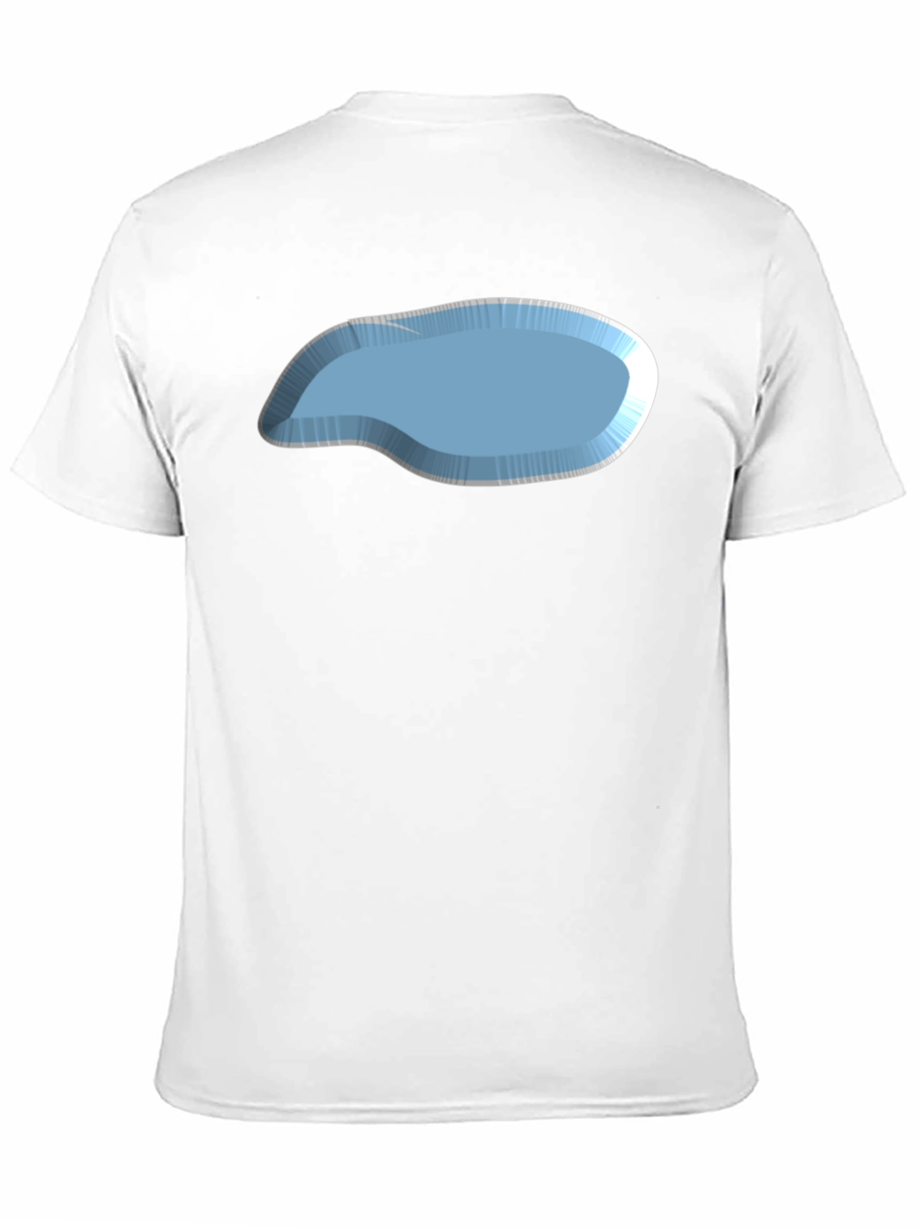 Modern Graphic Tee - Ice Pond Design