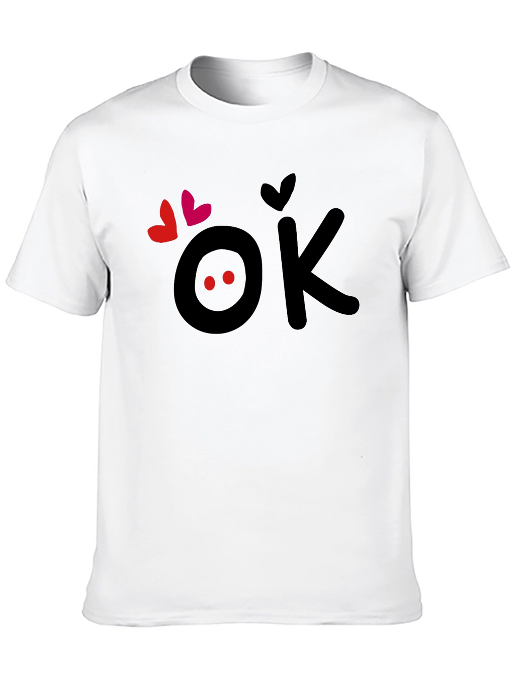OK Love T-Shirt - Cute Graphic Tee