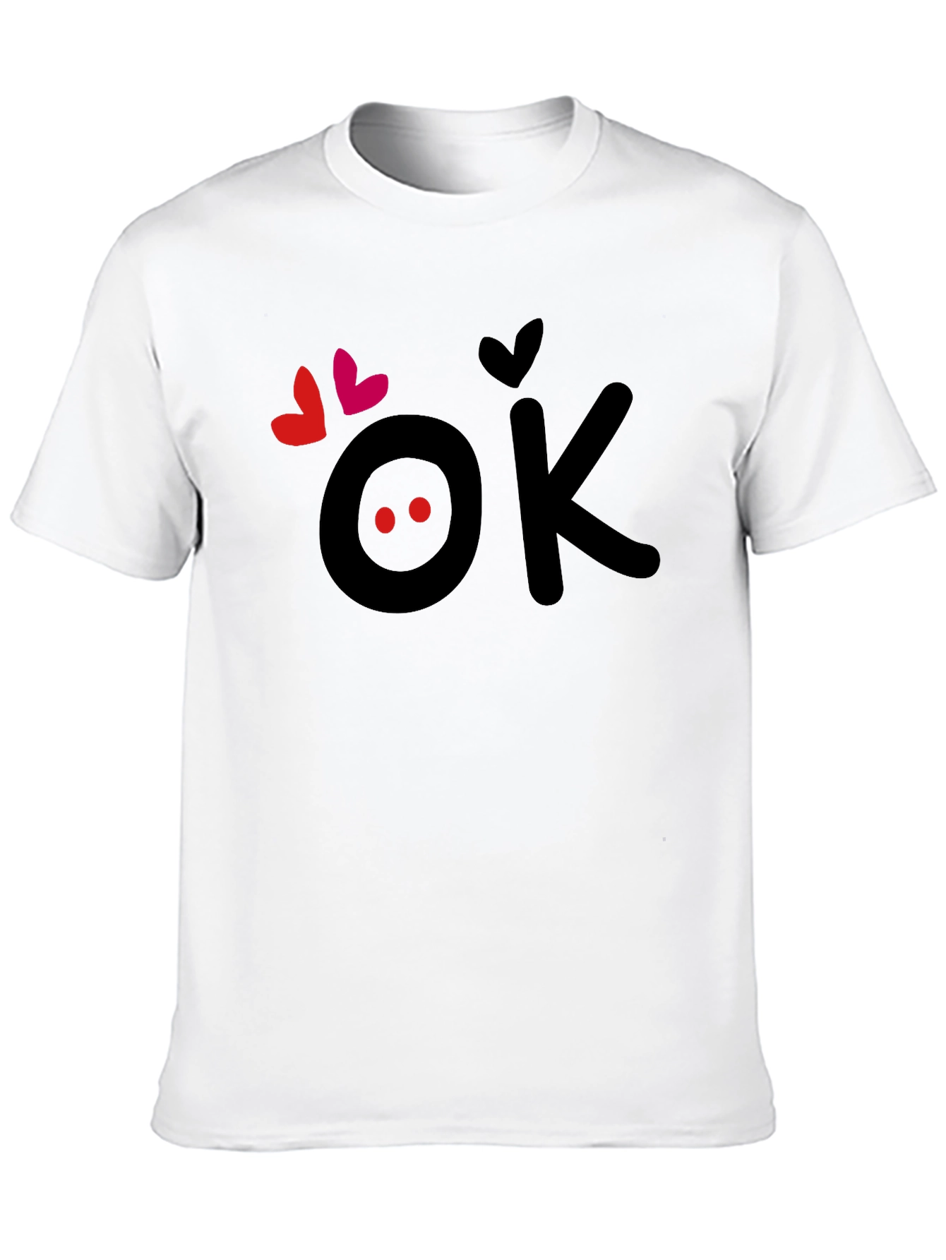 OK Love T-Shirt - Cute Graphic Tee