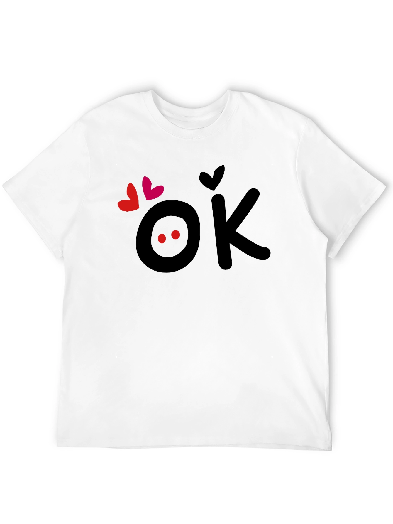 OK Love T-Shirt - Cute Graphic Tee
