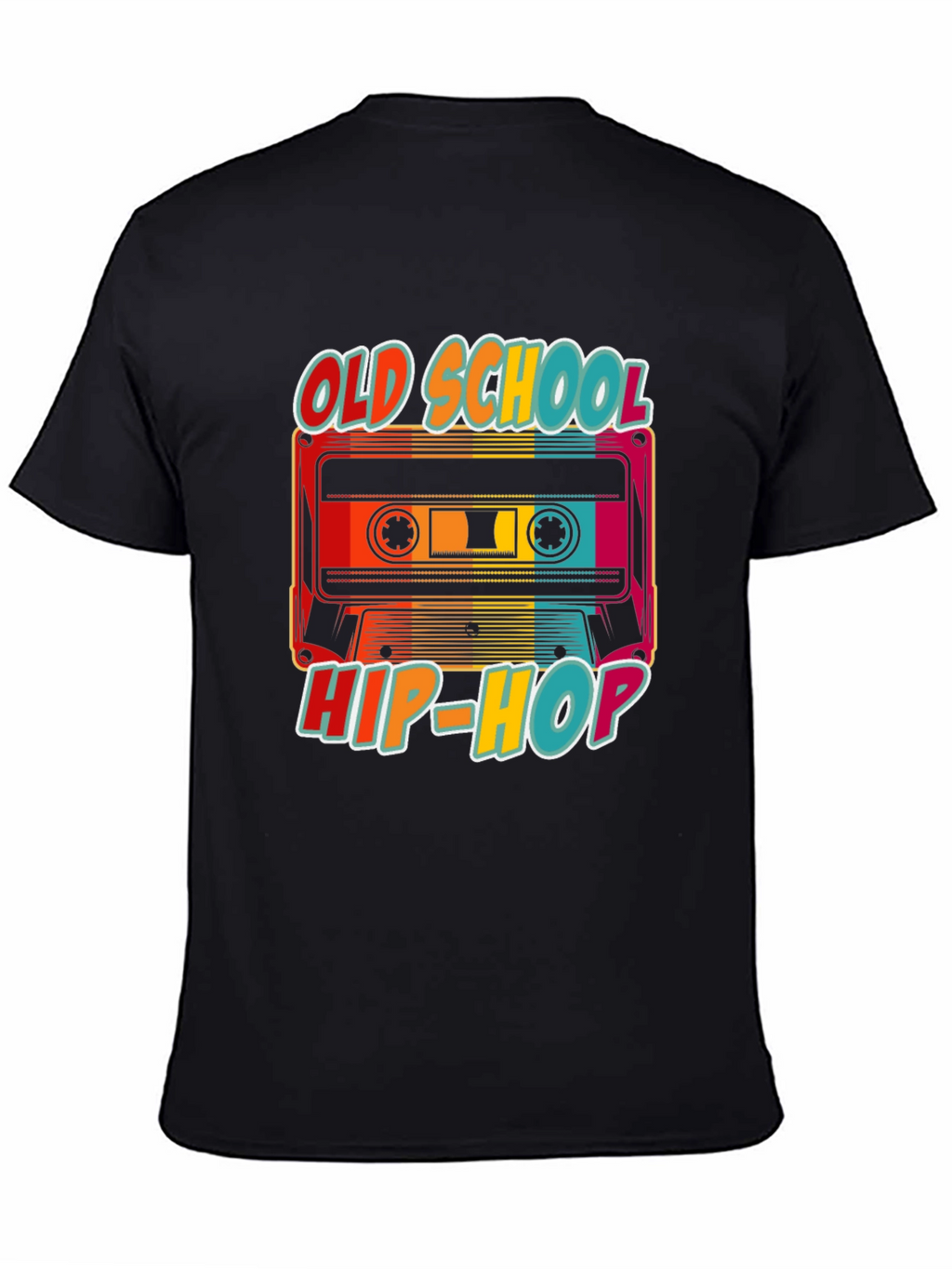 Old School Hip-Hop Cassette Tape T-Shirt