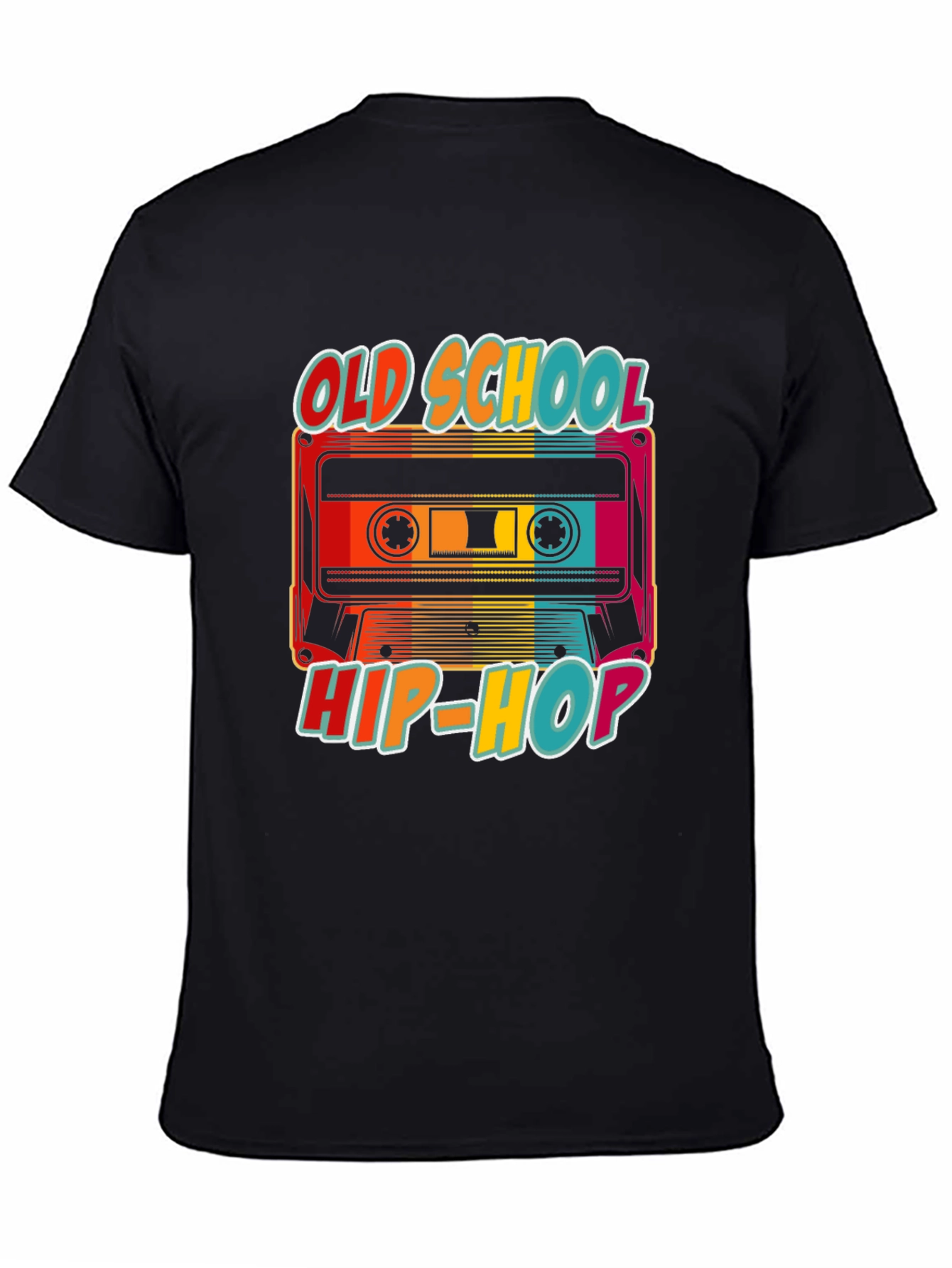 Old School Hip-Hop Cassette Tape T-Shirt