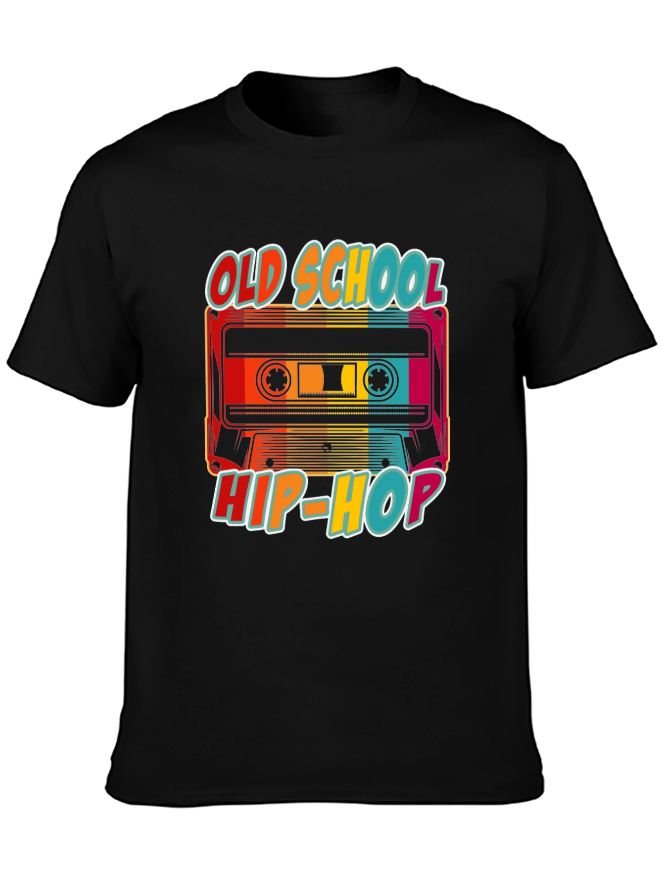 Old School Hip-Hop Cassette Tape T-Shirt