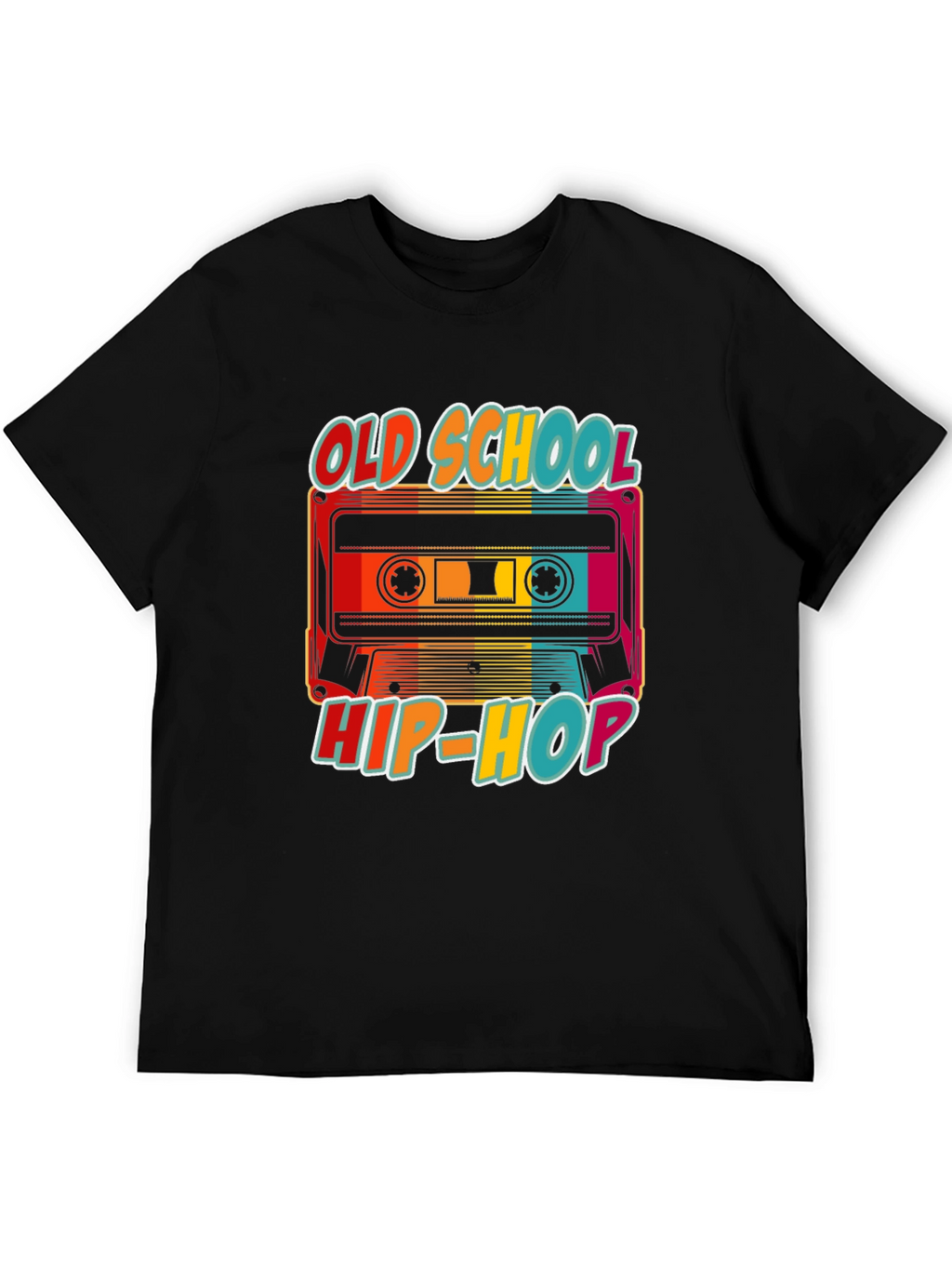 Old School Hip-Hop Cassette Tape T-Shirt