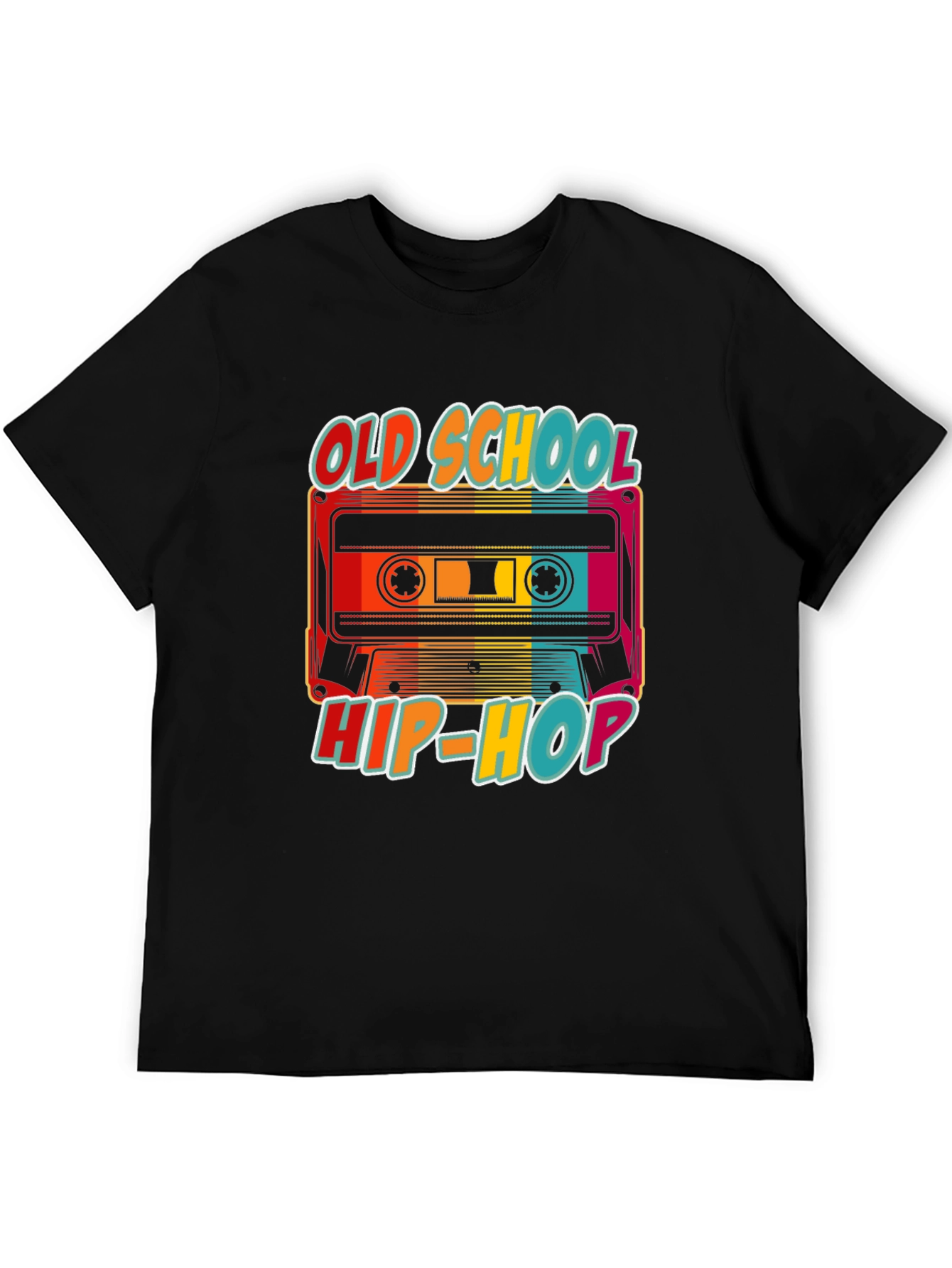 Old School Hip-Hop Cassette Tape T-Shirt