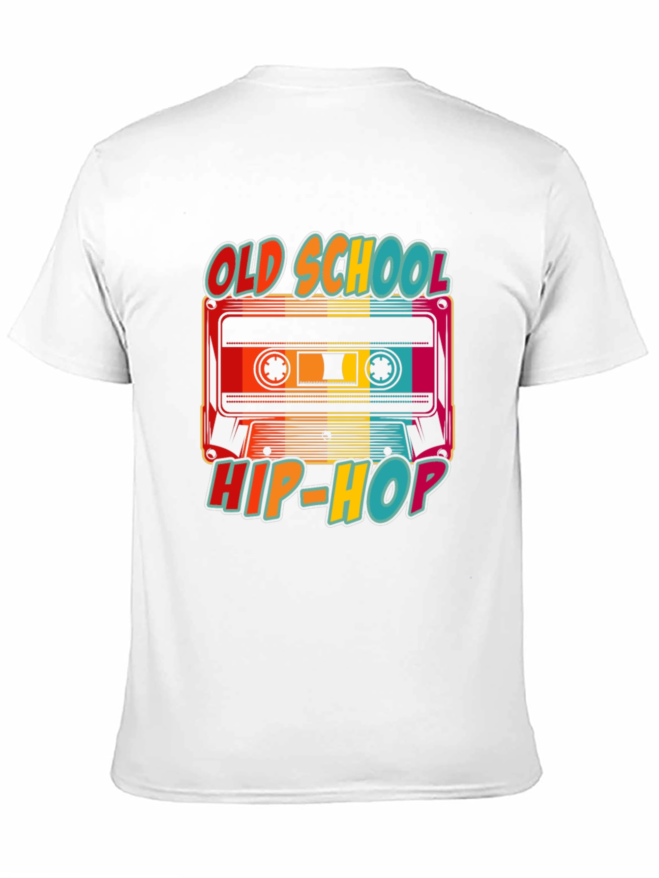 Old School Hip-Hop Cassette Tape T-Shirt