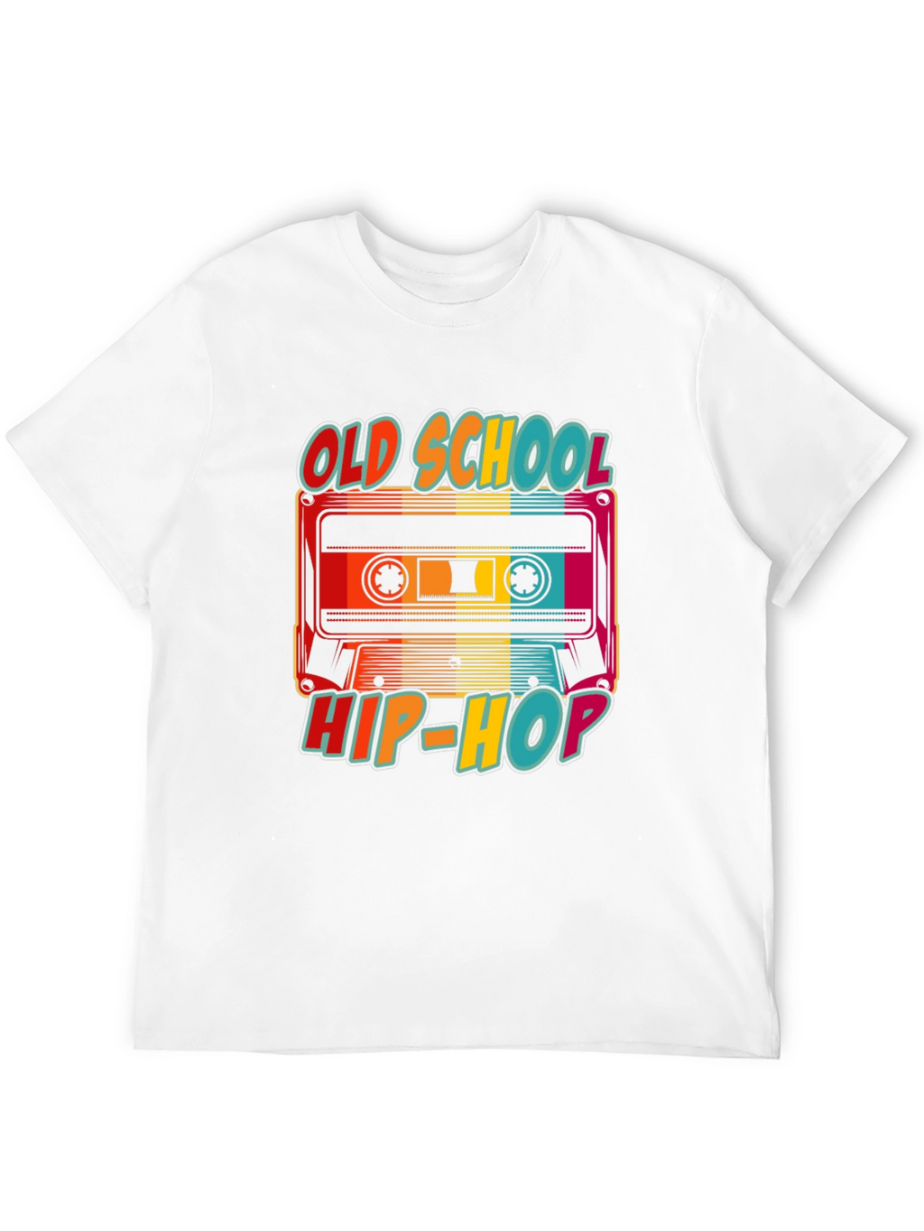 Old School Hip-Hop Cassette Tape T-Shirt