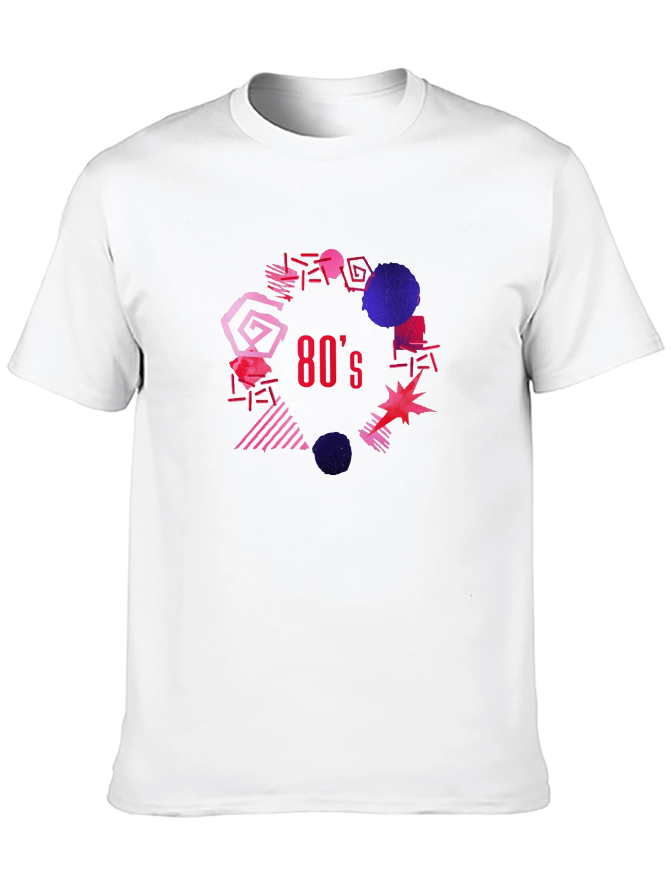 Retro 80s Graphic Tee - Black T-Shirt