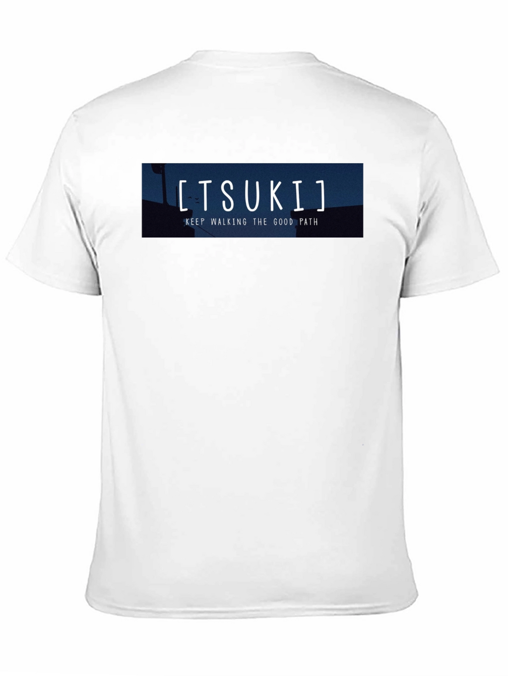 Tsuki Good Path Black Graphic Tee