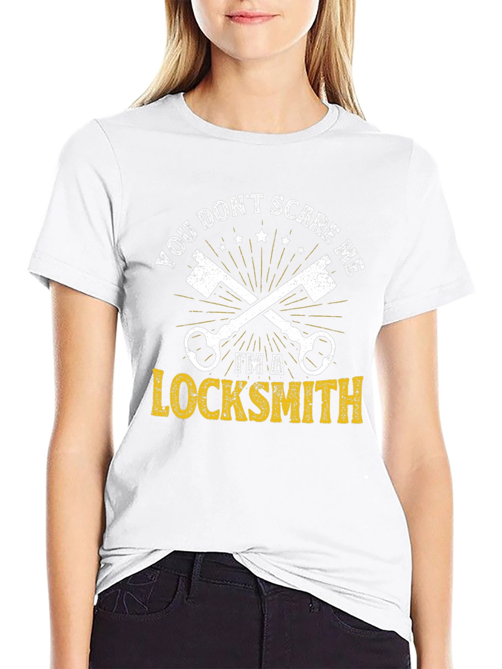 Locksmith T-Shirt - You Dont Scare Me!