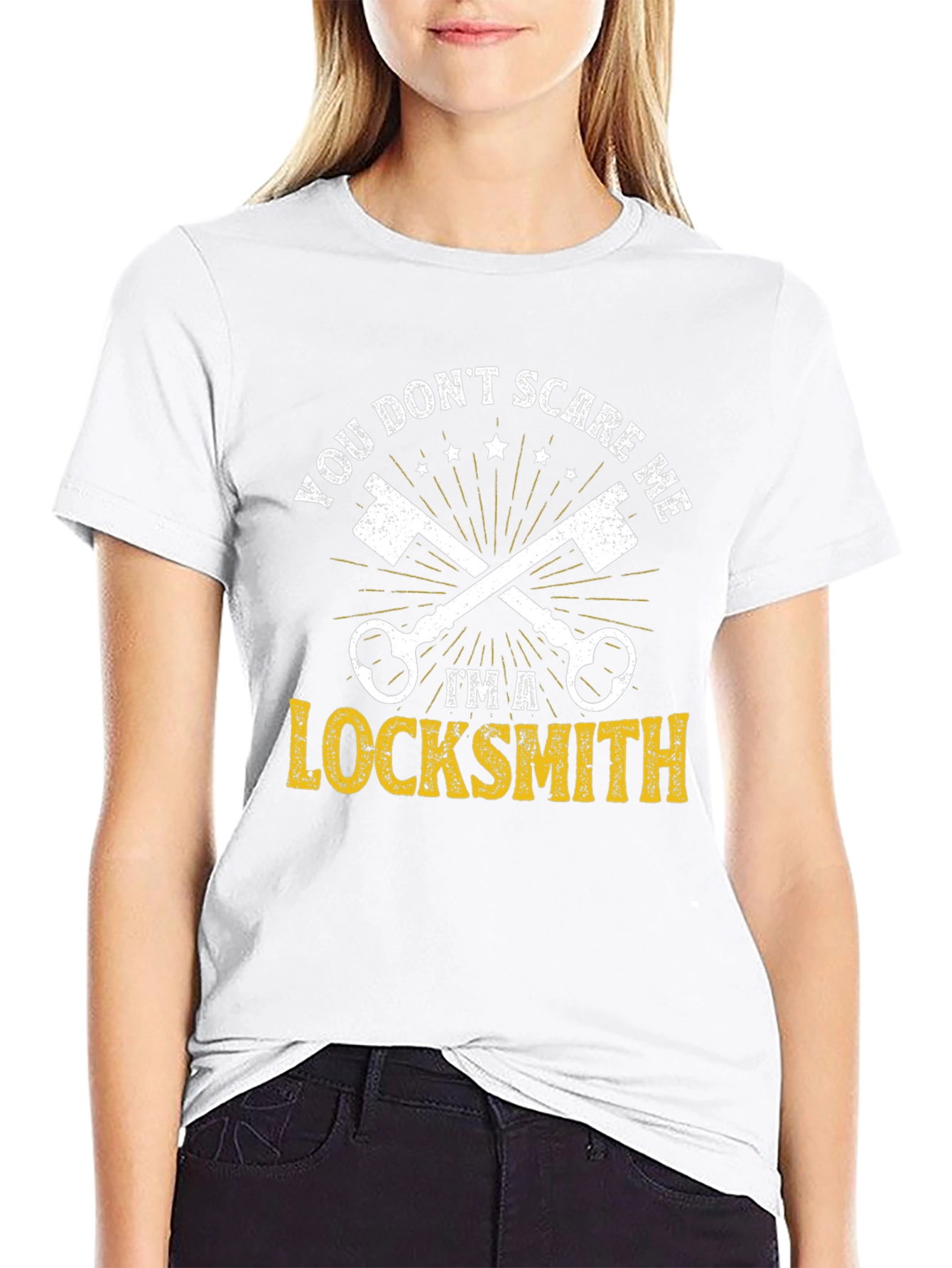 Locksmith T-Shirt - You Dont Scare Me!
