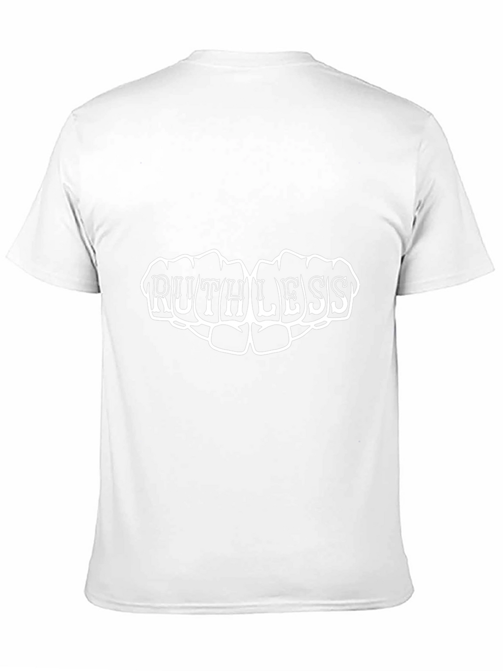 Ruthless Graphic Print Black T-Shirt