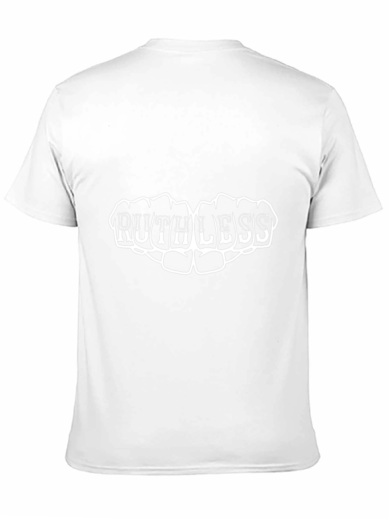 Ruthless Graphic Print Black T-Shirt