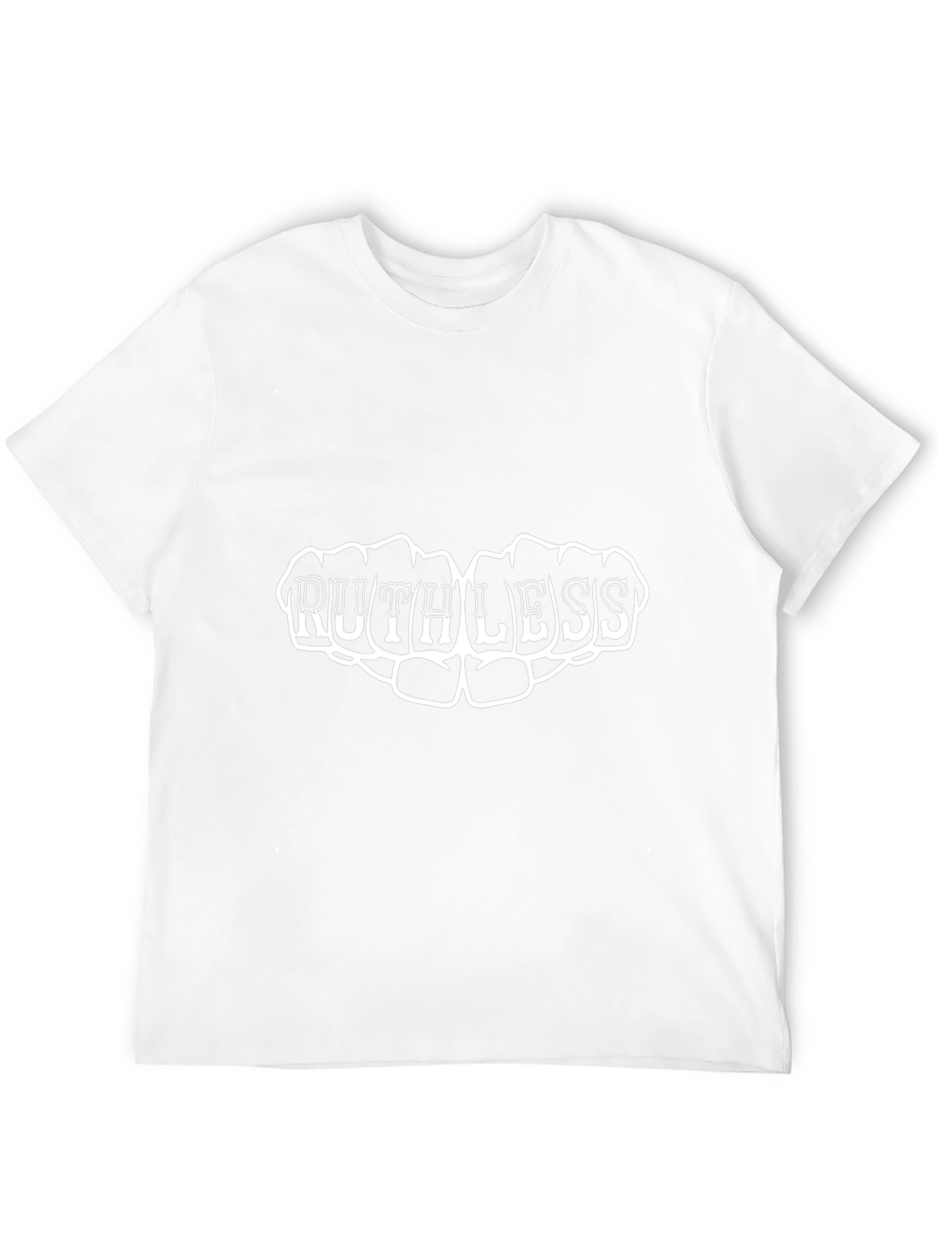Ruthless Graphic Print Black T-Shirt