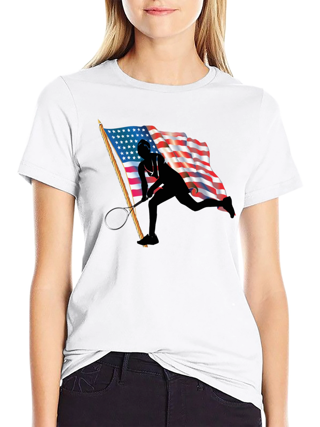 Patriotic Wrestler T-Shirt