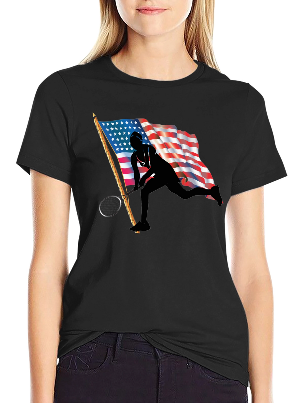 Patriotic Wrestler T-Shirt