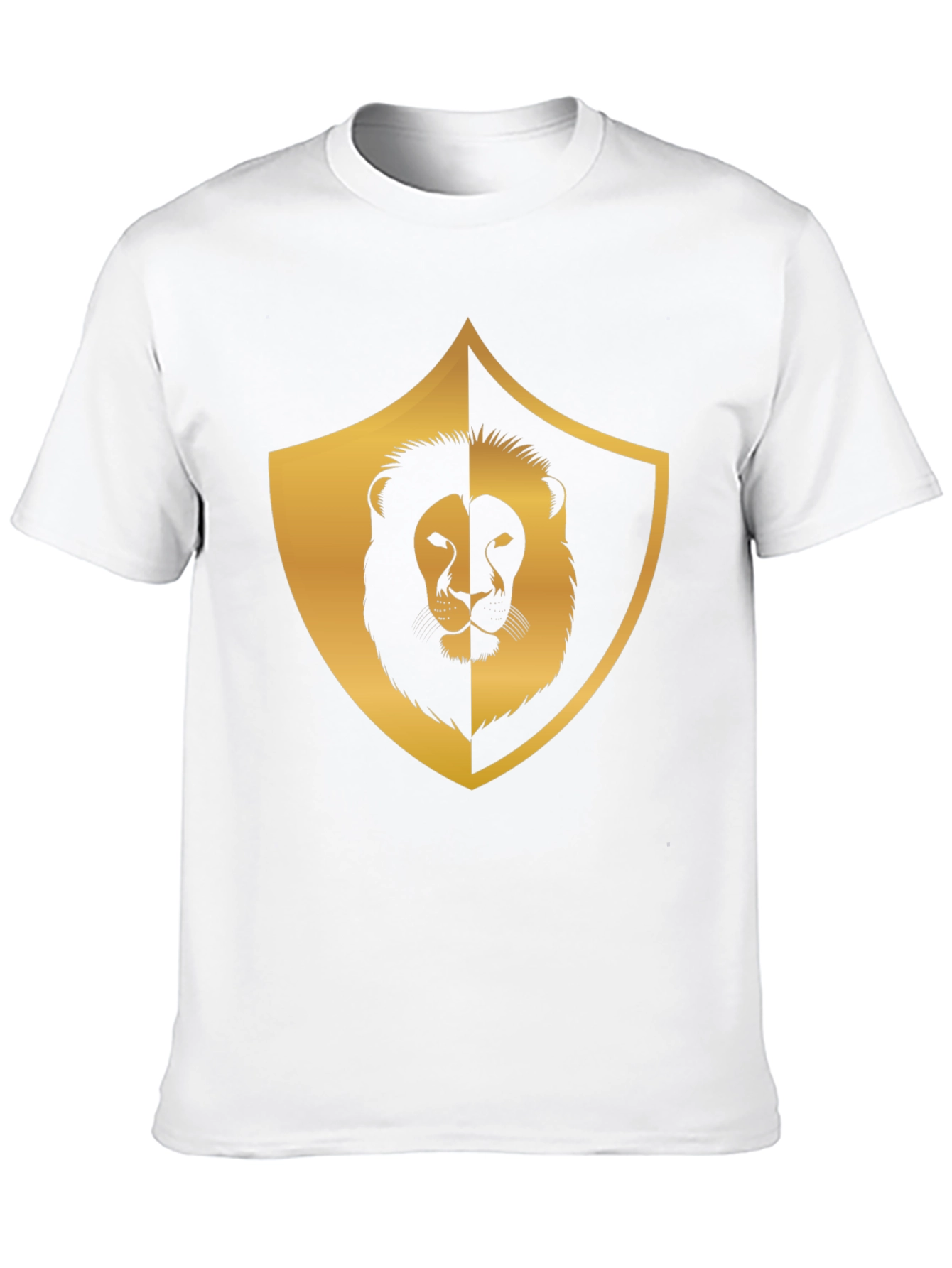 Lion Shield Graphic Tee - Black