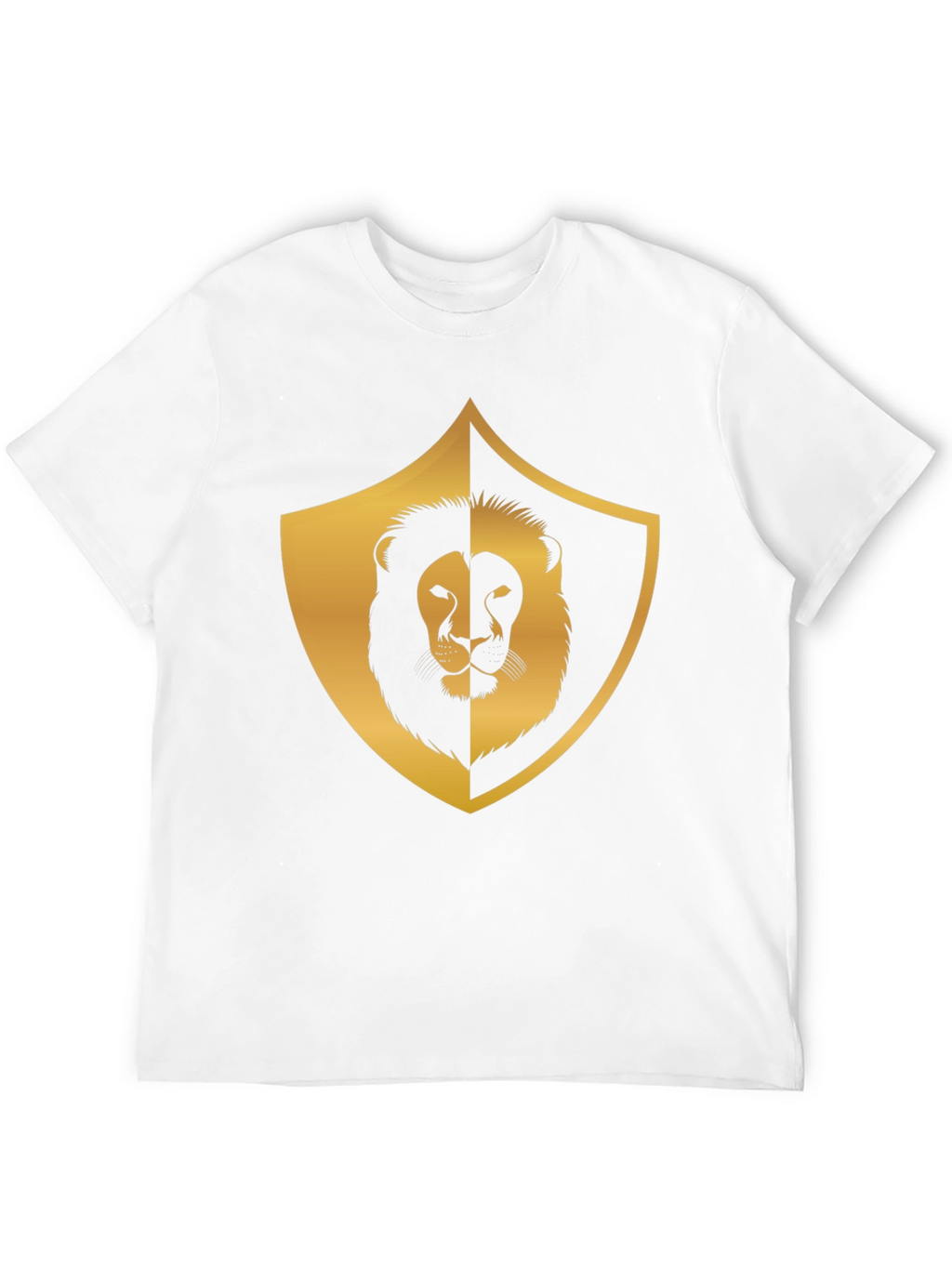 Lion Shield Graphic Tee - Black