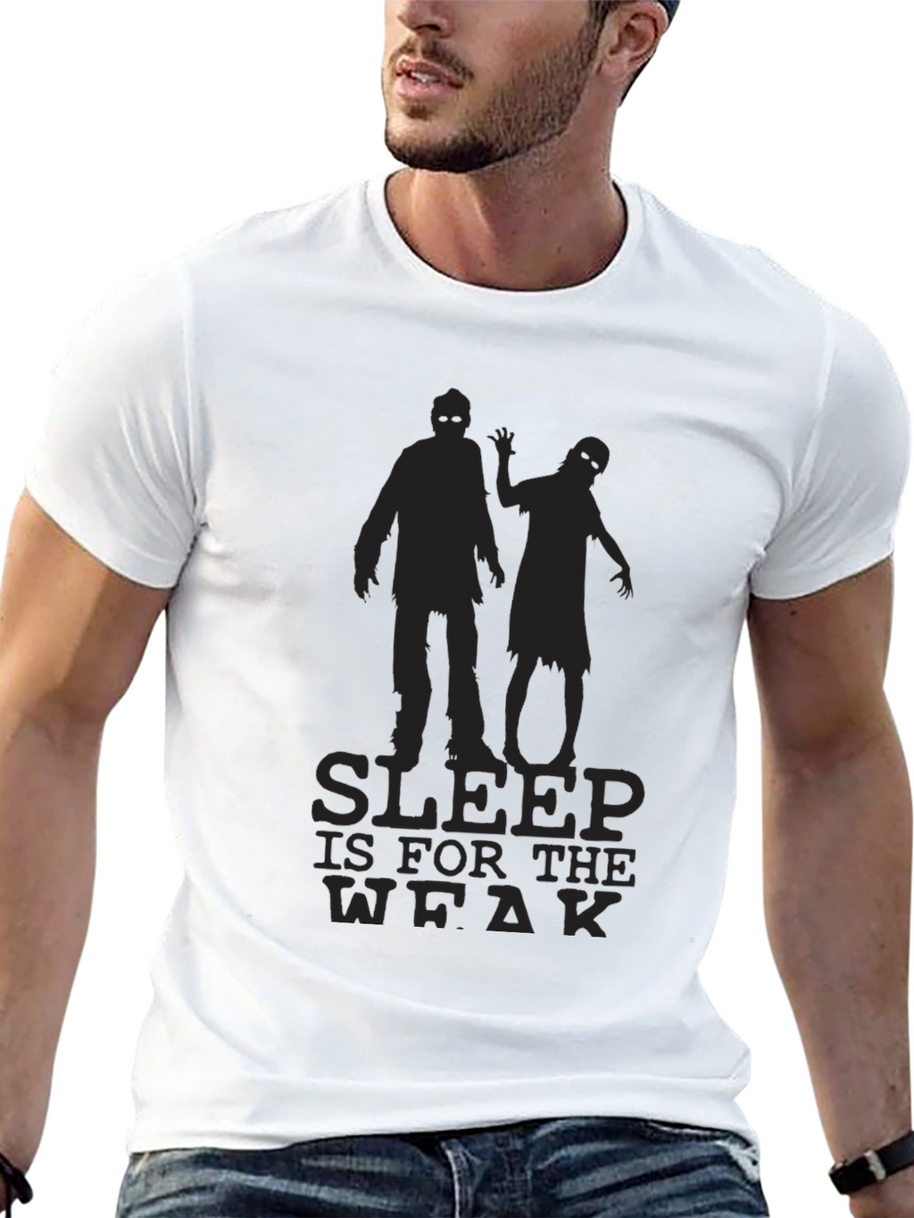 Sleep is for the Weak Zombie T-Shirt