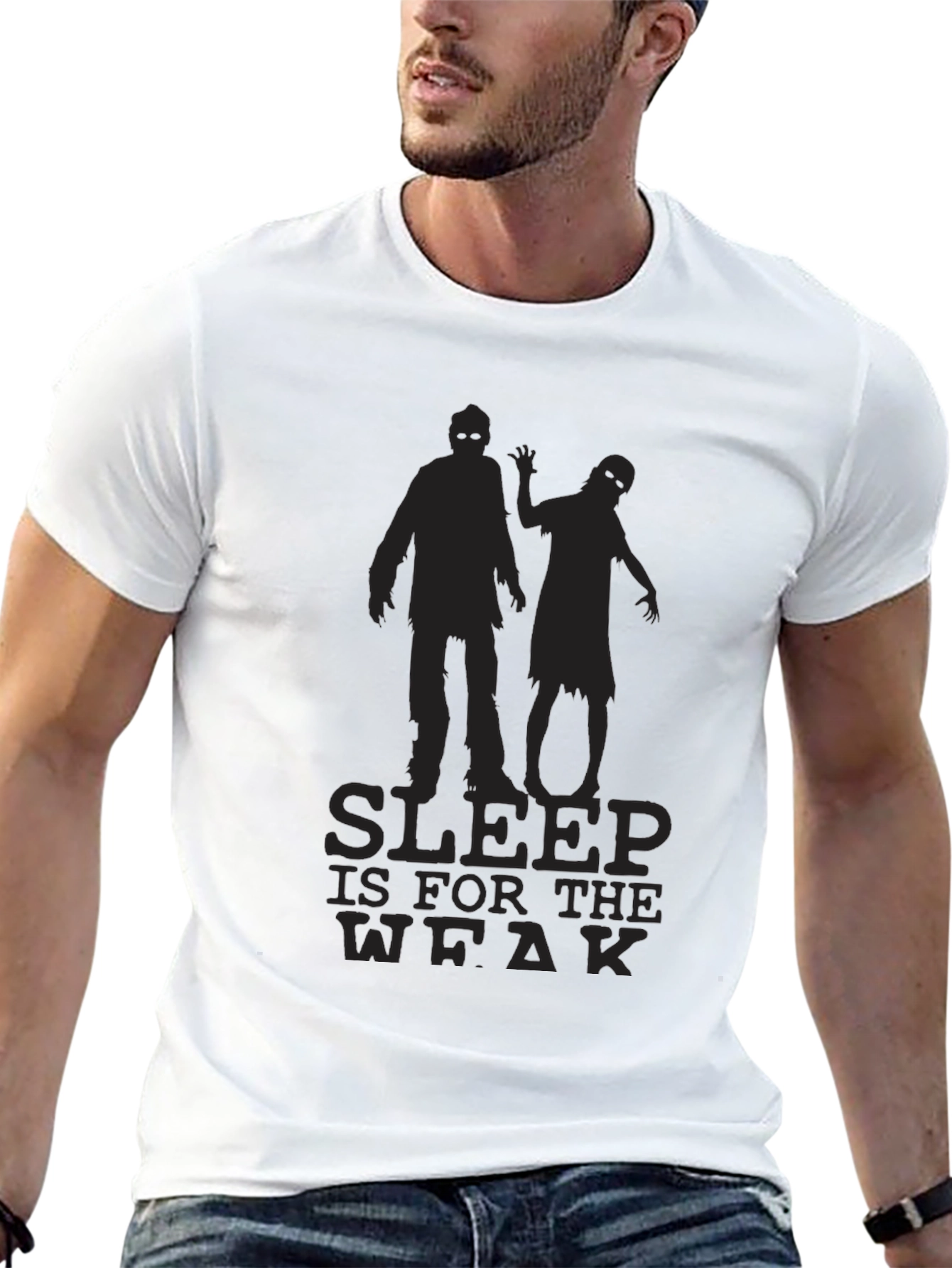 Sleep is for the Weak Zombie T-Shirt