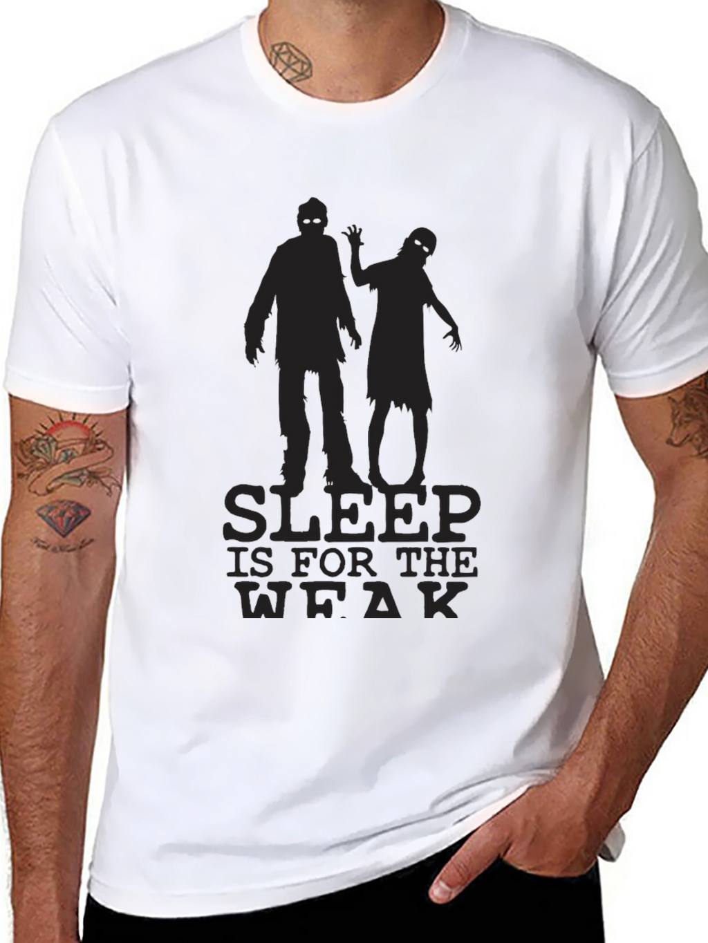 Sleep is for the Weak Zombie T-Shirt