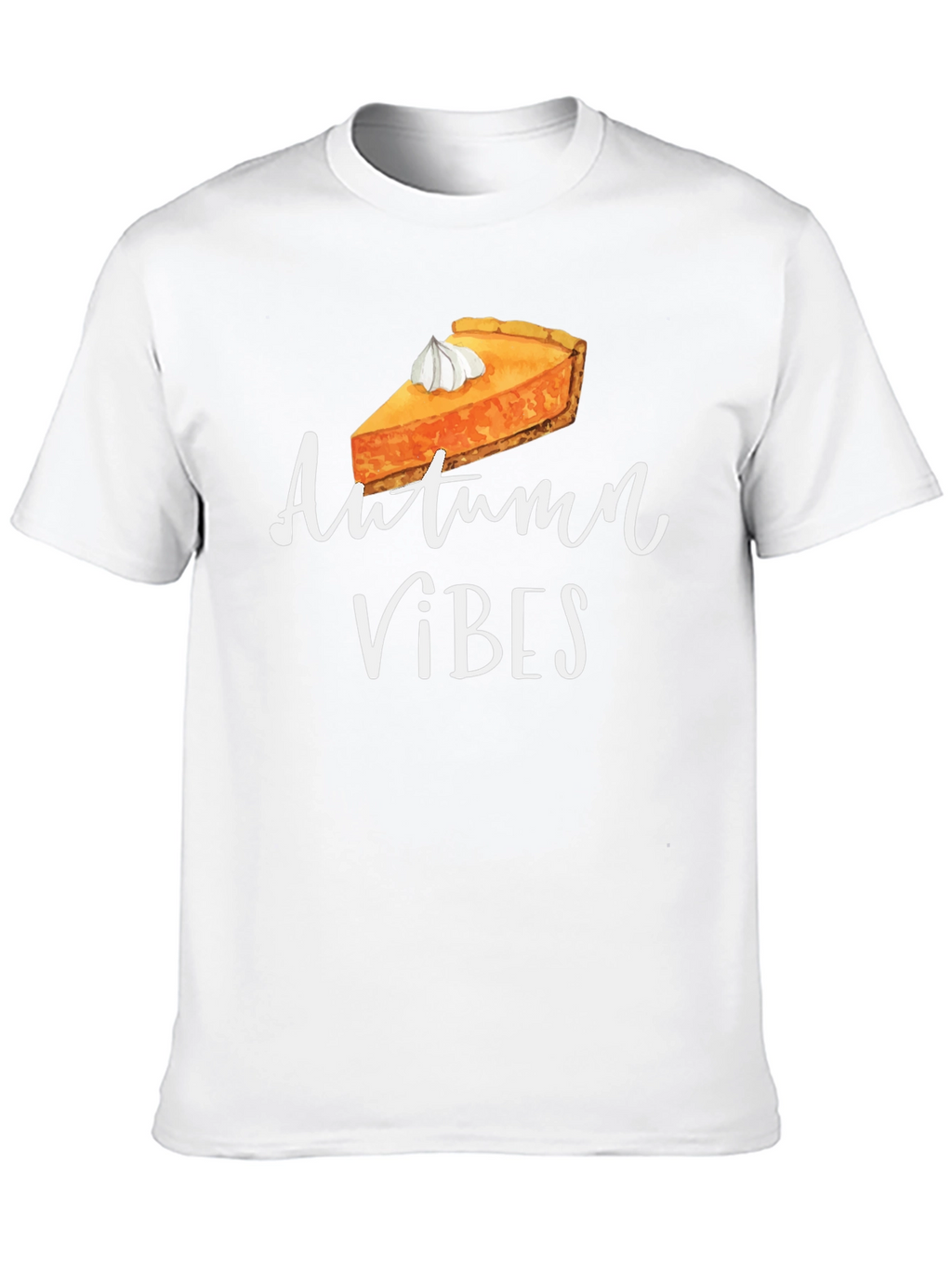 Autumn Vibes Pumpkin Pie T-Shirt Fall Season Tee