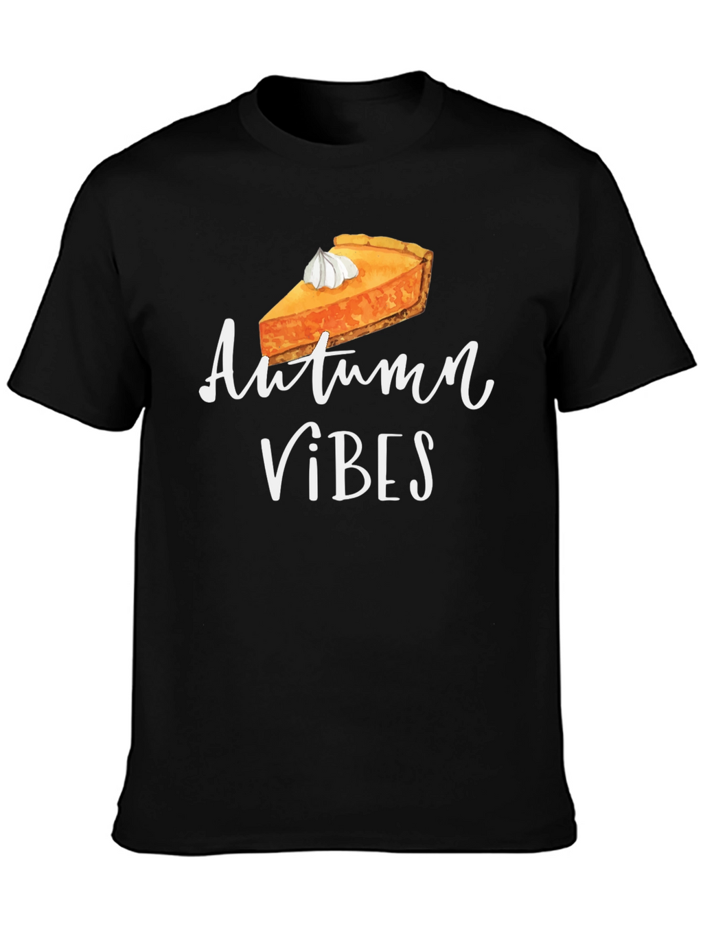 Autumn Vibes Pumpkin Pie T-Shirt Fall Season Tee