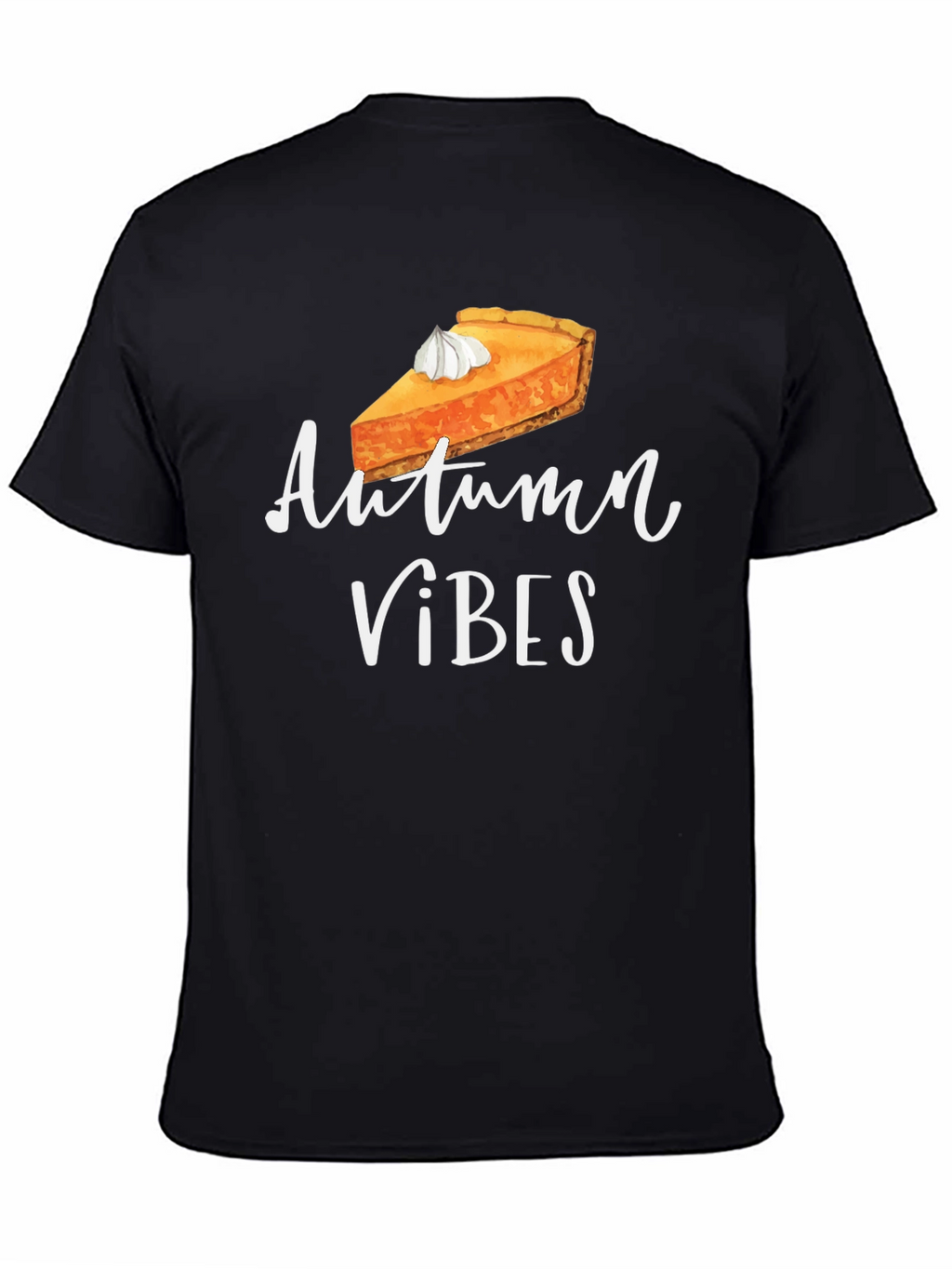 Autumn Vibes Pumpkin Pie T-Shirt Fall Season Tee
