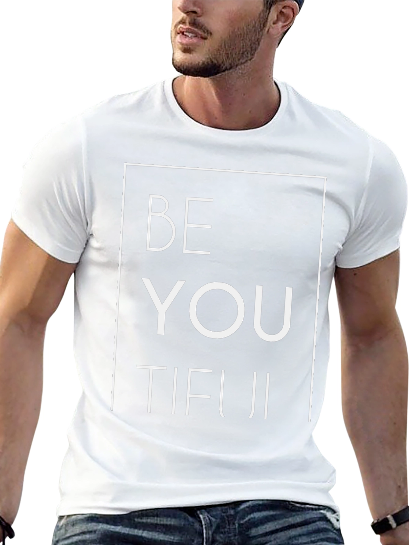BeYOUtiful Graphic Tee - Unisex Black T-Shirt