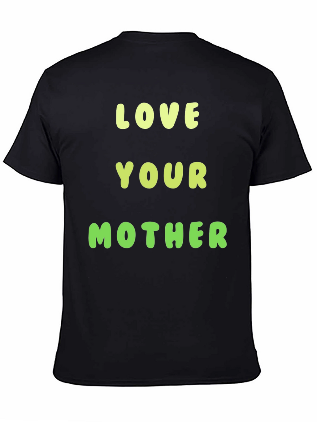 Love Your Mother Graphic Tee - Black Cotton T-Shirt
